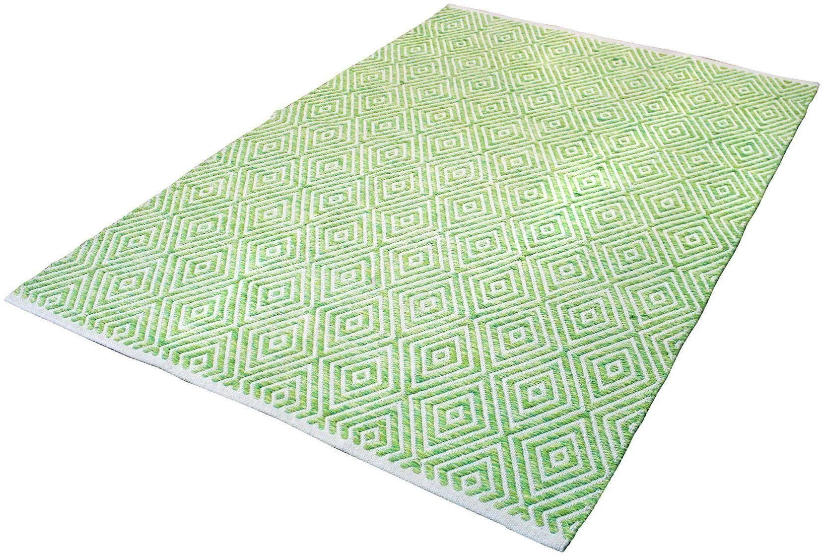 calo-deluxe Vloerkleed Luba 333 puur katoen, woonkamer