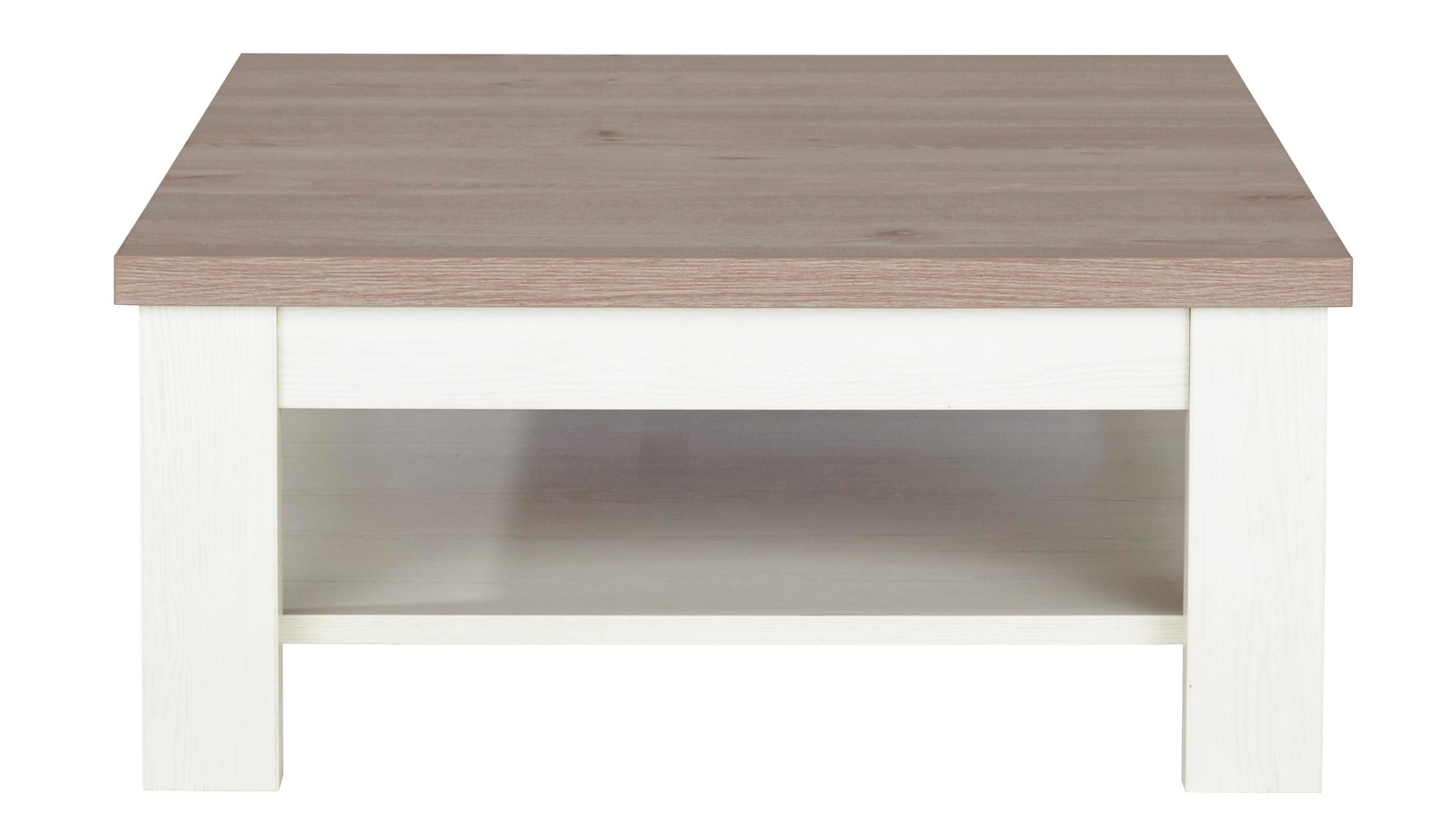 set one by Musterring Salontafel York Type 64 en 65, in 3 kleurvarianten, met plank, twee maten