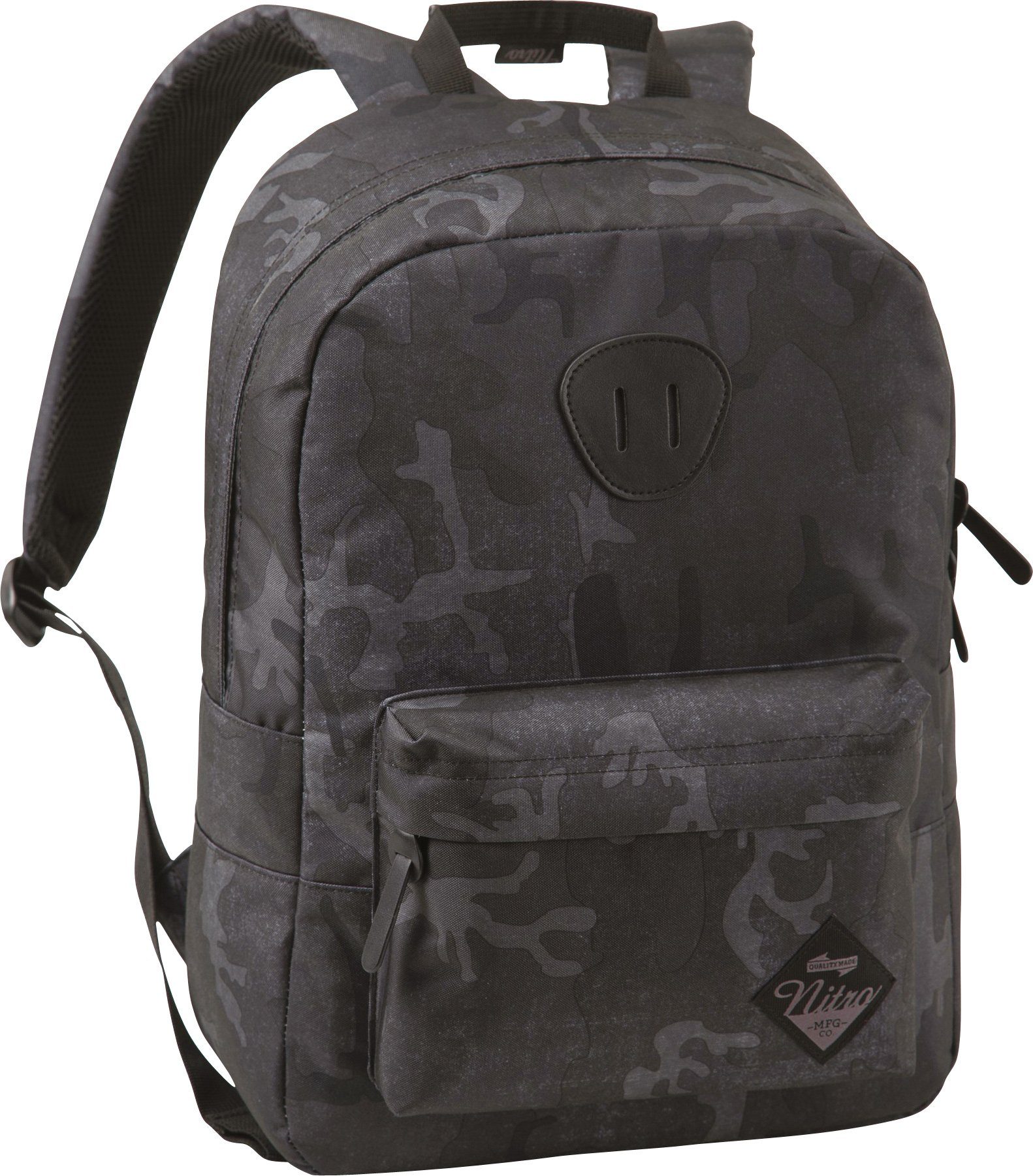 NITRO Vrijetijdsrugzak Urban Classic Daypack met laptopvak, alledaagse rugzak, schoolrugzak