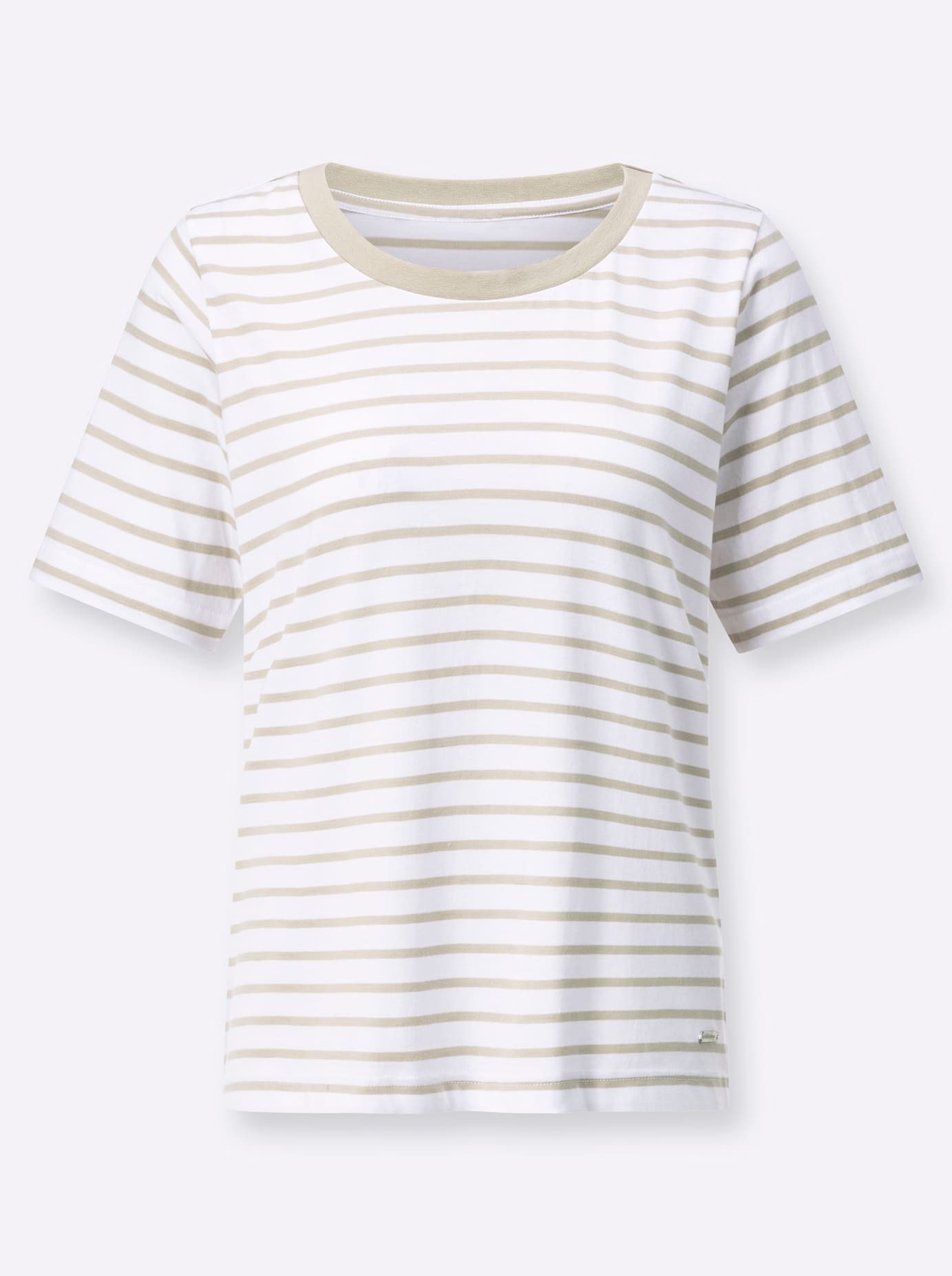 Casual Looks T-shirt Gestreept shirt (1-delig)