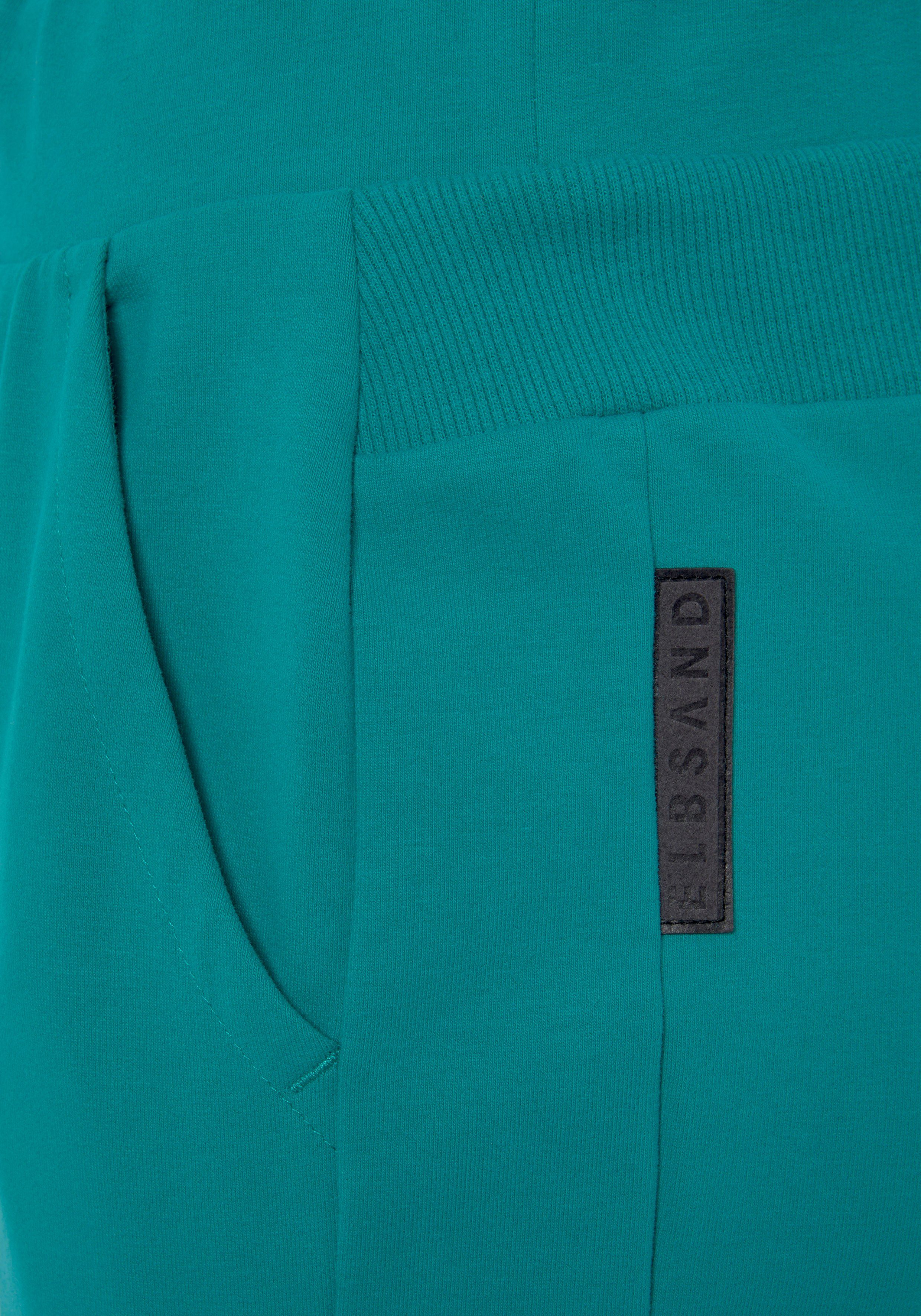 Elbsand Sweatbroek Brinja met zakken en brede trekkoorden, joggingbroek, casual pasvorm