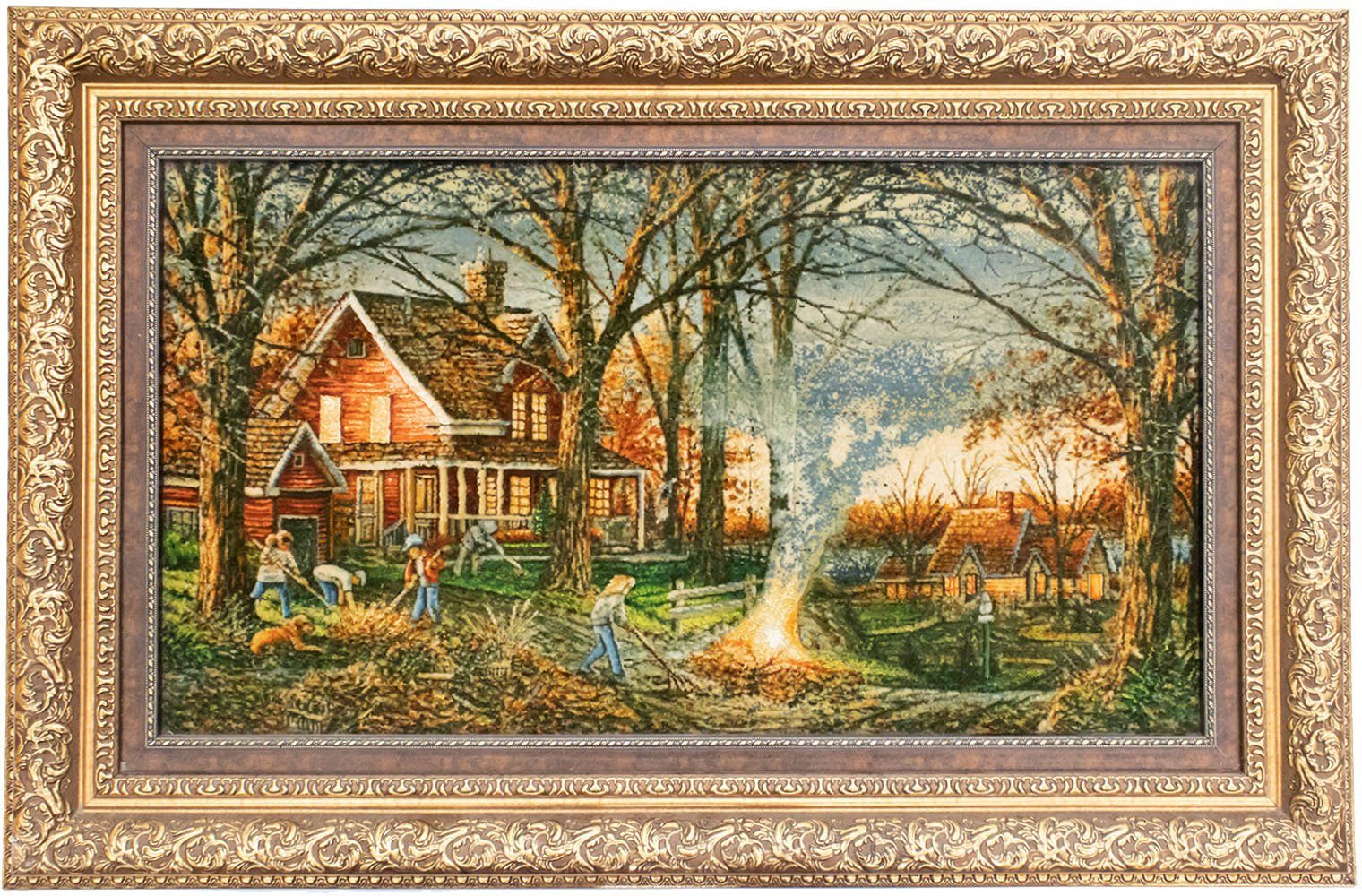 morgenland Wandtapijt Bild-Teppich Figurativ 102 x 62 cm