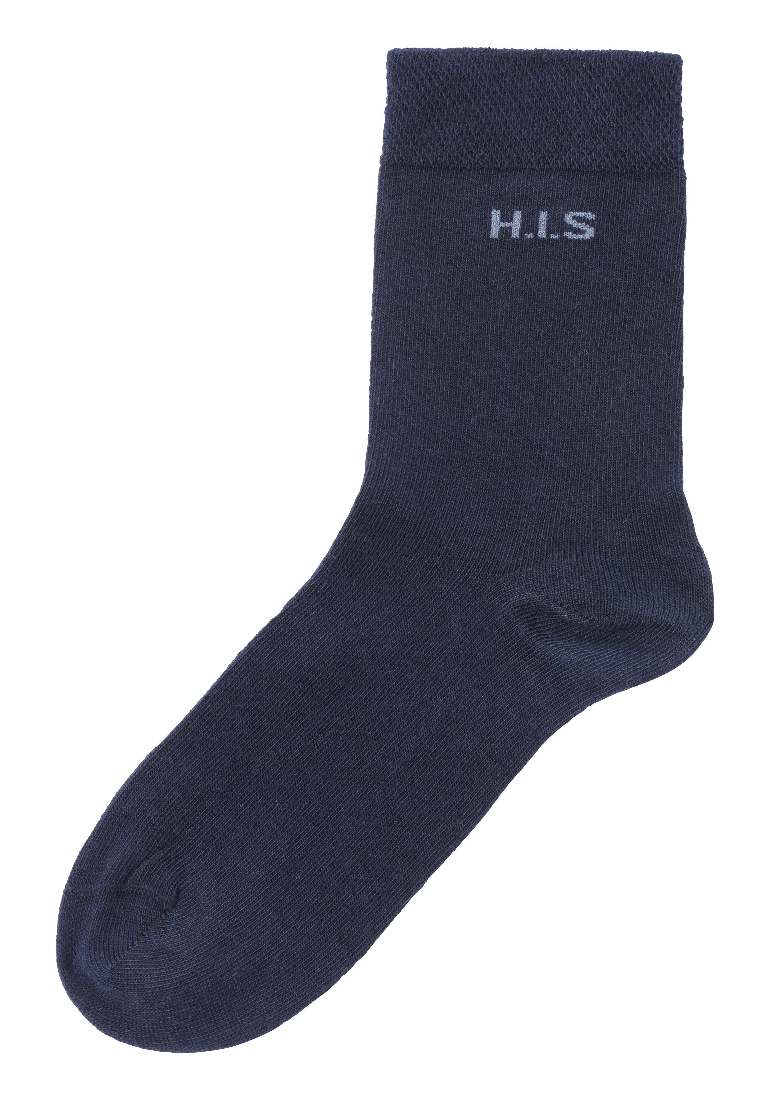 H.I.S Sokken zonder snijdende boord (set, 4 paar)
