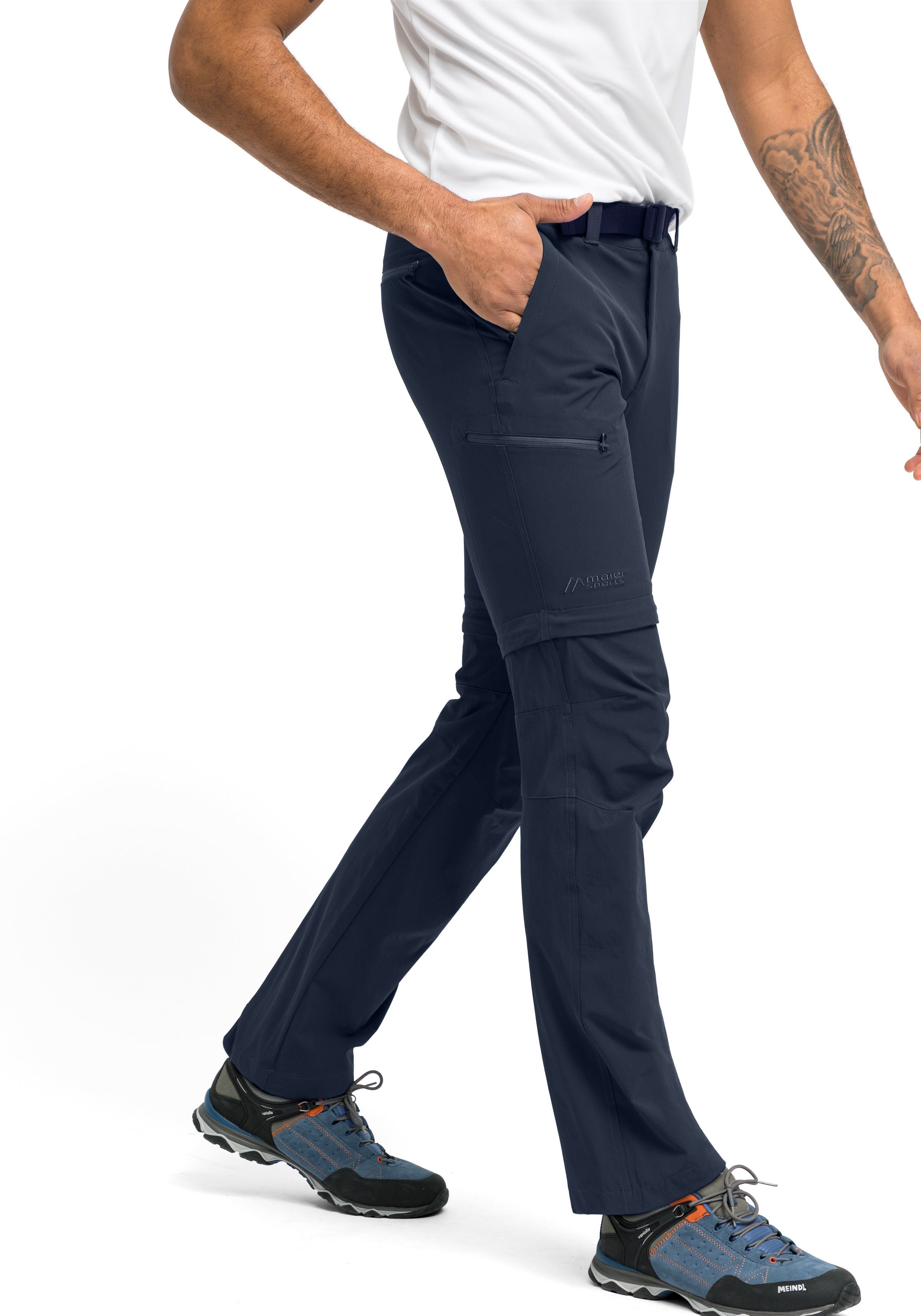 Maier Sports Functionele broek Tajo 2 Heren wandelbroek, afritsbare outdoorbroek, 4 zakken, regular fit