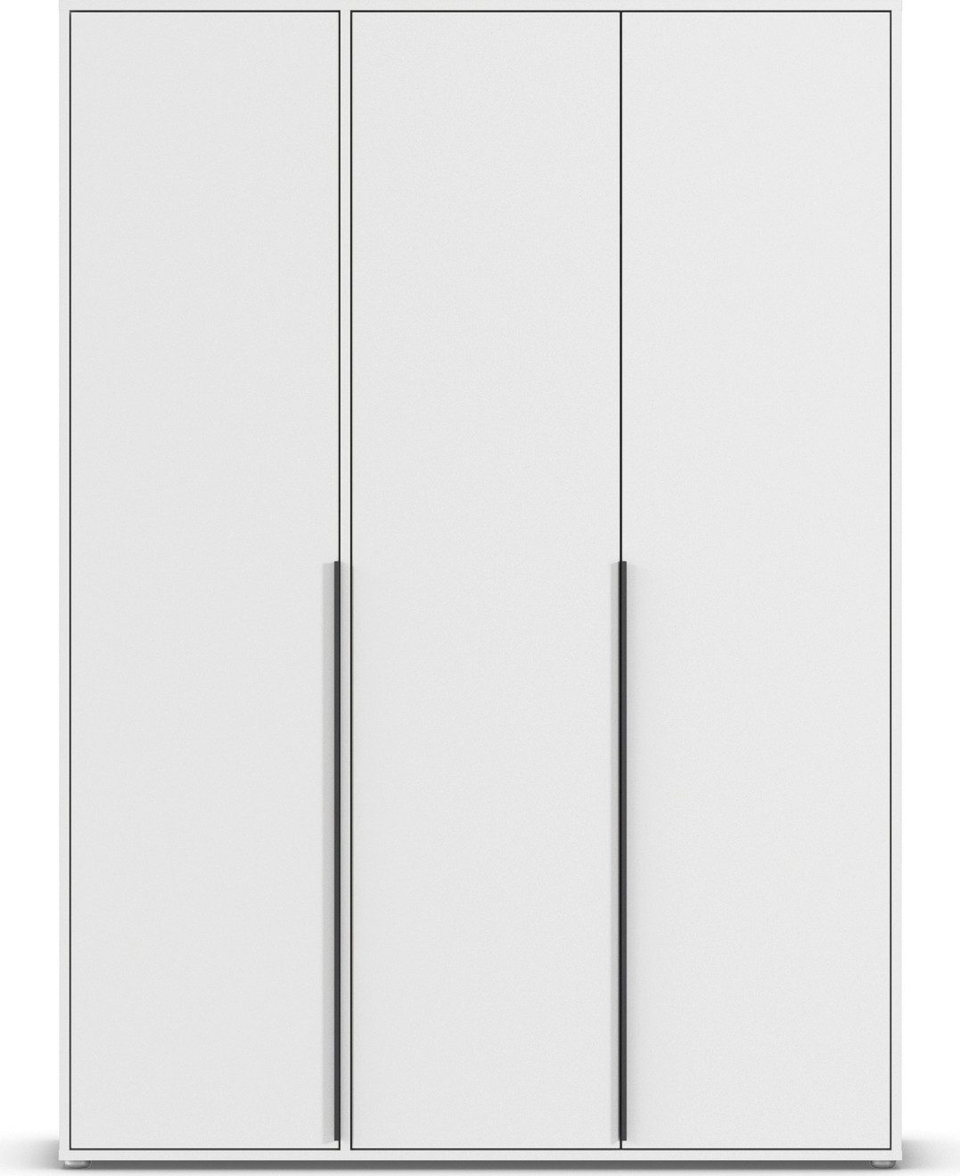 rauch Draaideurkast Kledingkast Kast Garderobe Wasmand NAGATA veel Opbergruimte met moderne stanggrepen in grijs metallic topseller made in germany