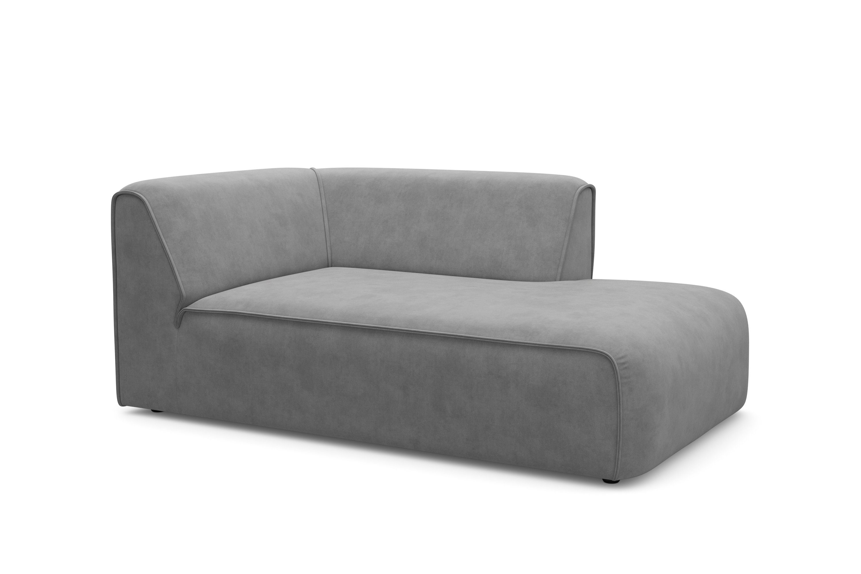 RAUM.ID Ottomane Merid chaise longue, afmetingen B/D/H: 100/162/70 cm als module of apart te gebruiken, voor individuele samenstelling