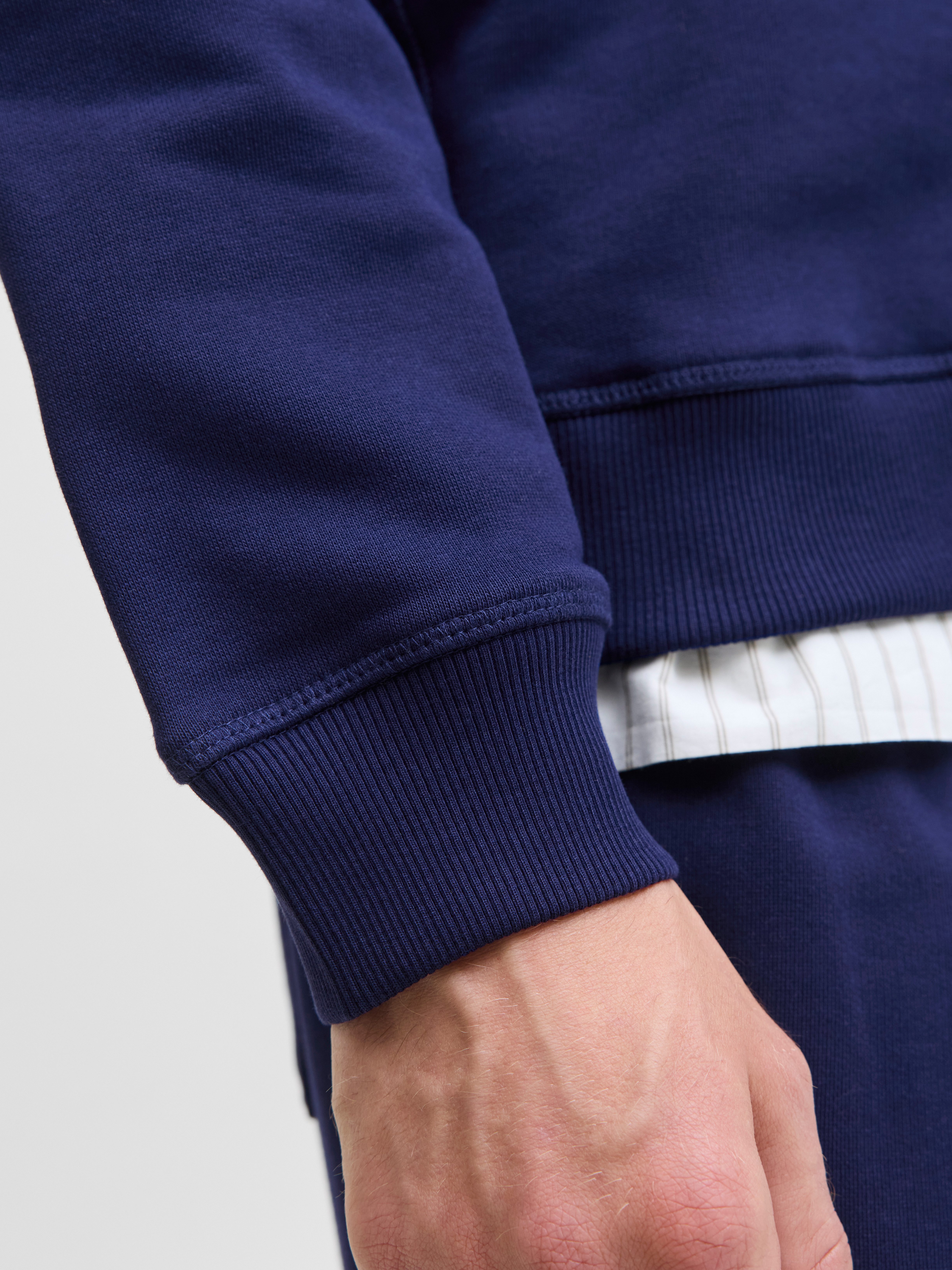 Jack & Jones Sweatshirt JORNORREBRO EMB SWEAT HIGH NECK SN