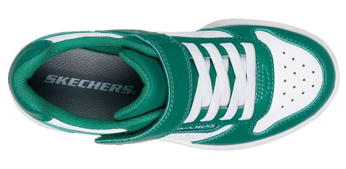 Skechers Sneakers QUICK STREET , retro sneaker met klittenbandsluiting, maat sjabloon om te downloaden