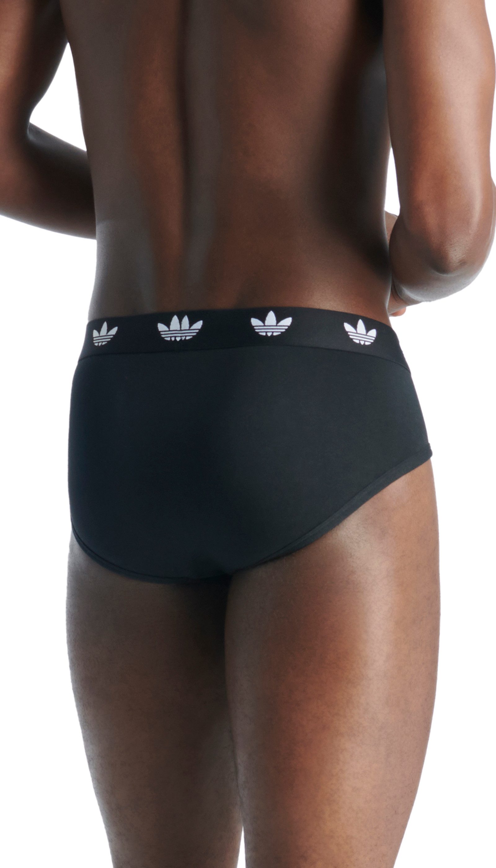 adidas Originals Slip Comfort Flex Cotton met iconische logoprint op de taille (Set van 3)