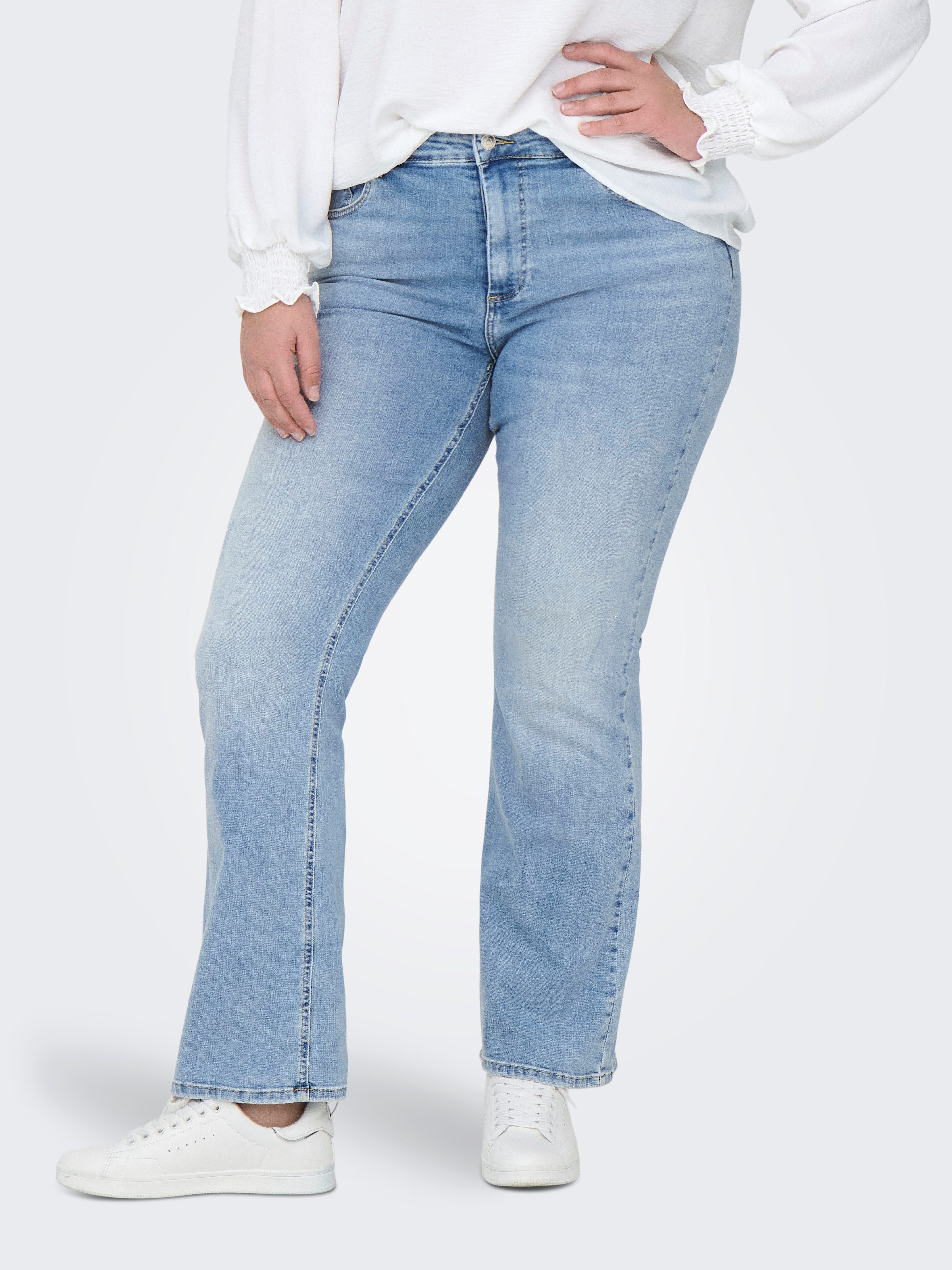 ONLY CARMAKOMA Bootcut jeans CARWILLY LIFE HW FLARED DNM TAI467