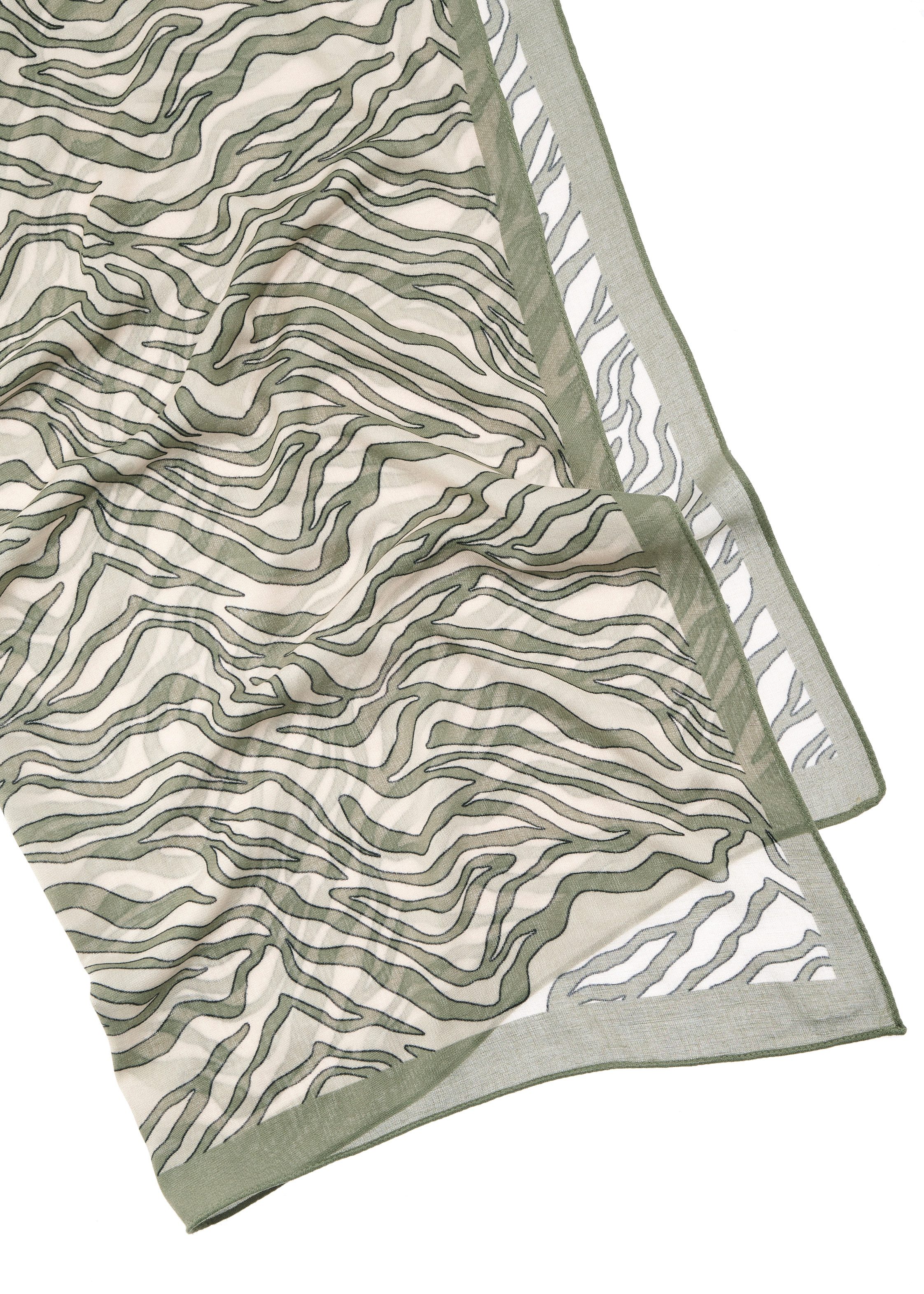 Lascana Modieus sjaaltje in trendy zebra-look vegan