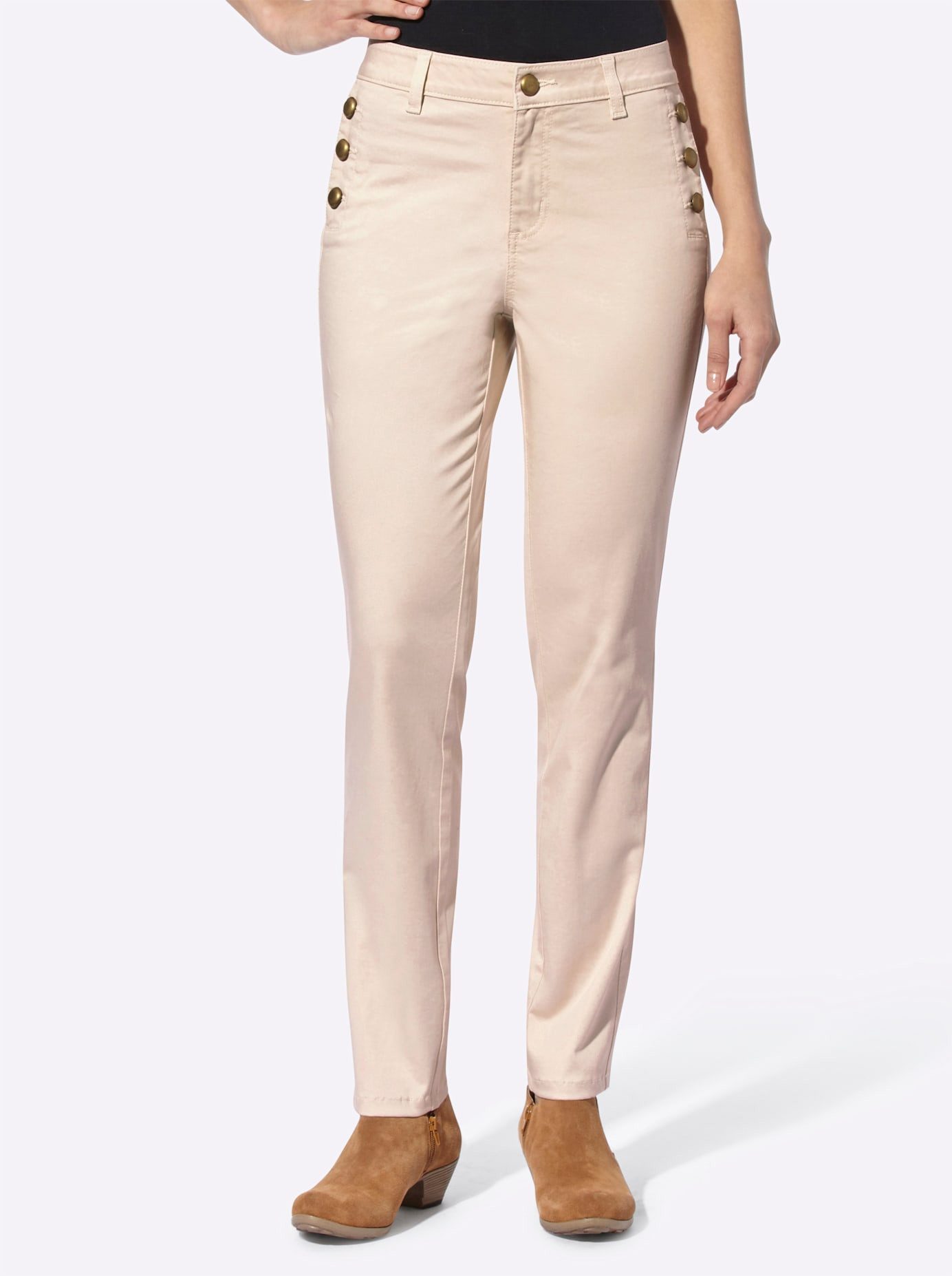 heine Geweven broek