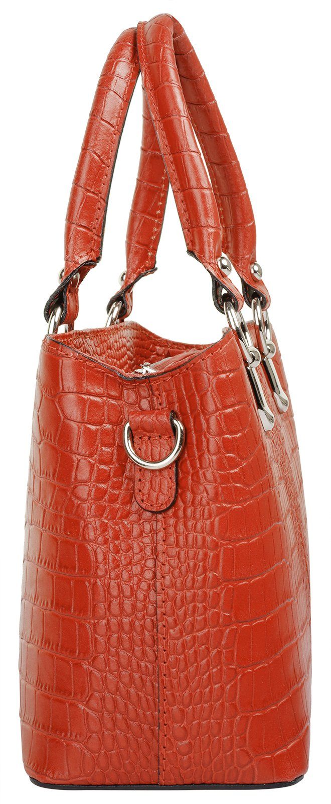 Cluty Schoudertas echt leer, made in italy