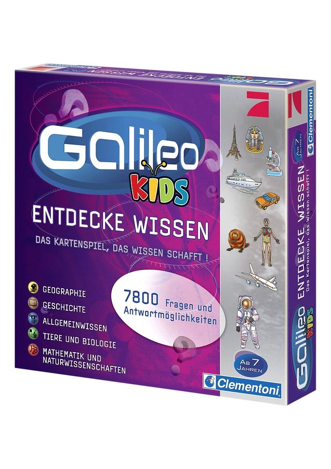 Clementoni® Spel Galileo, kids Gemaakt in Europa