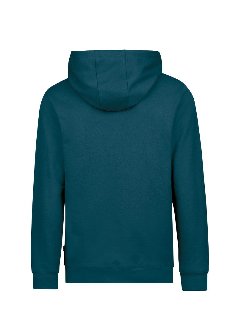 Trigema Hoodie TRIGEMA hoodie met groot 3D-motief
