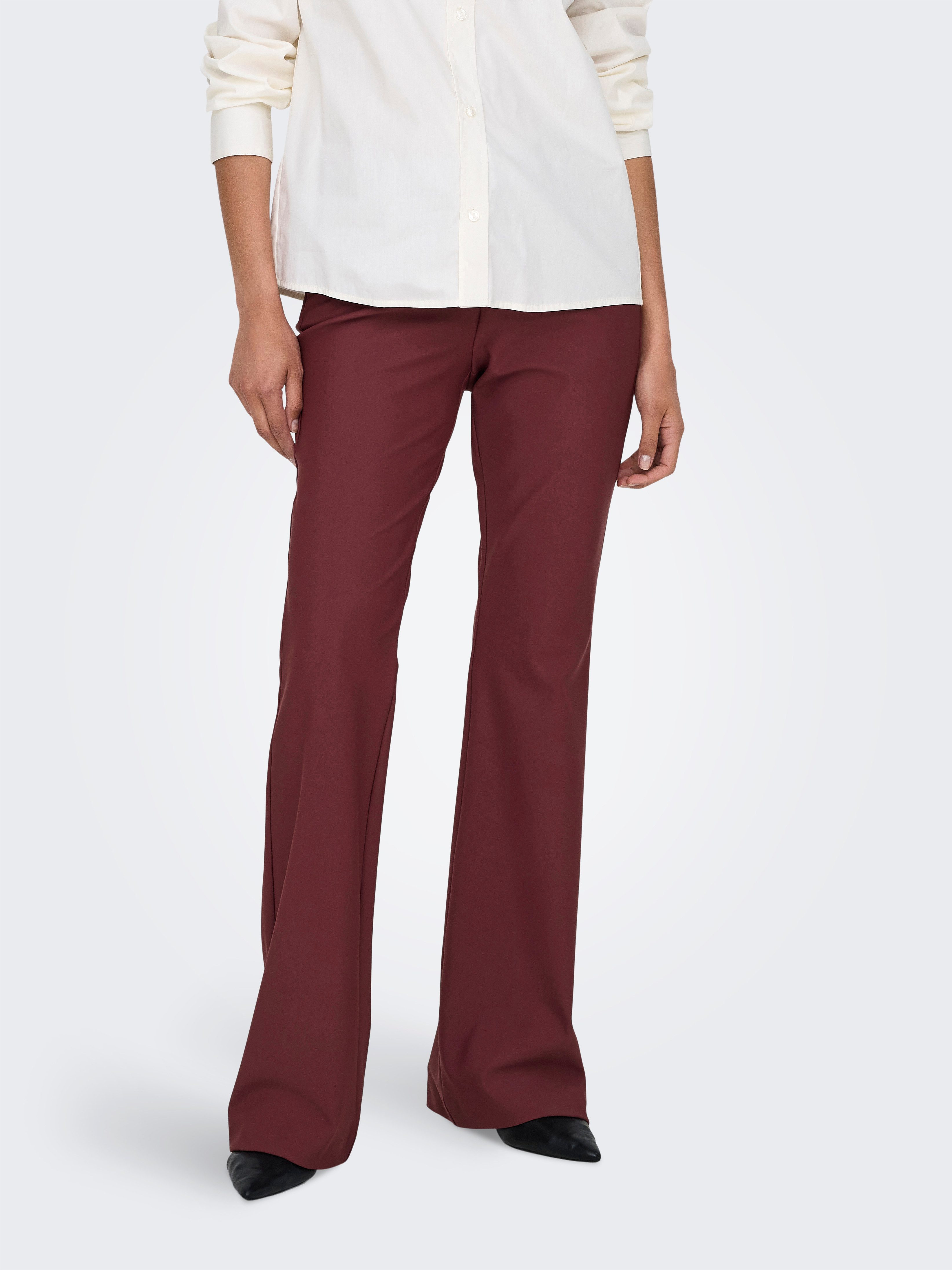 Only Pantalon ONLTRAVEL MW FLARED PANT TLR