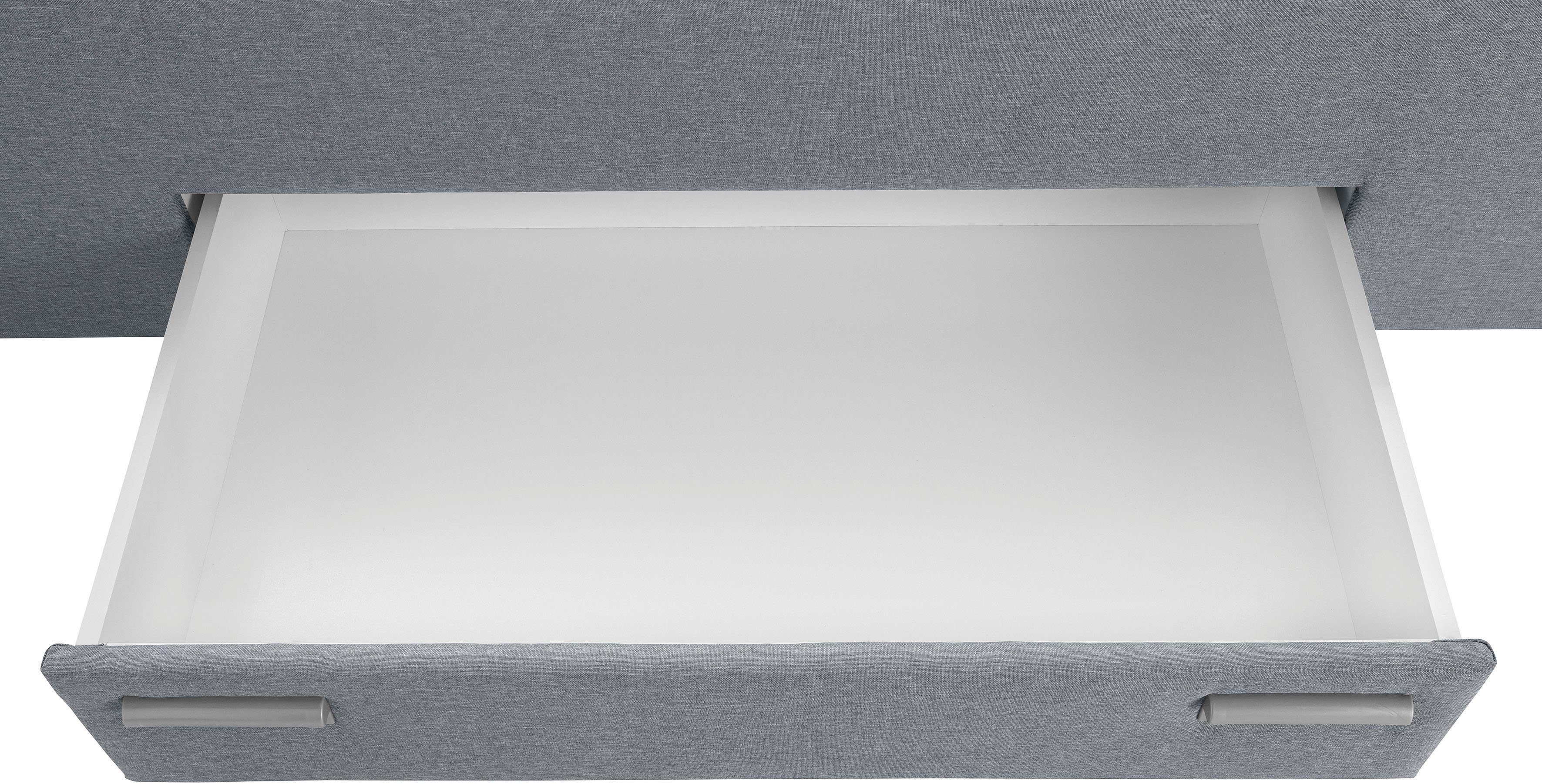 Westfalia Polsterbetten Boxspring met geïntegreerde lade, vrij plaatsbaar
