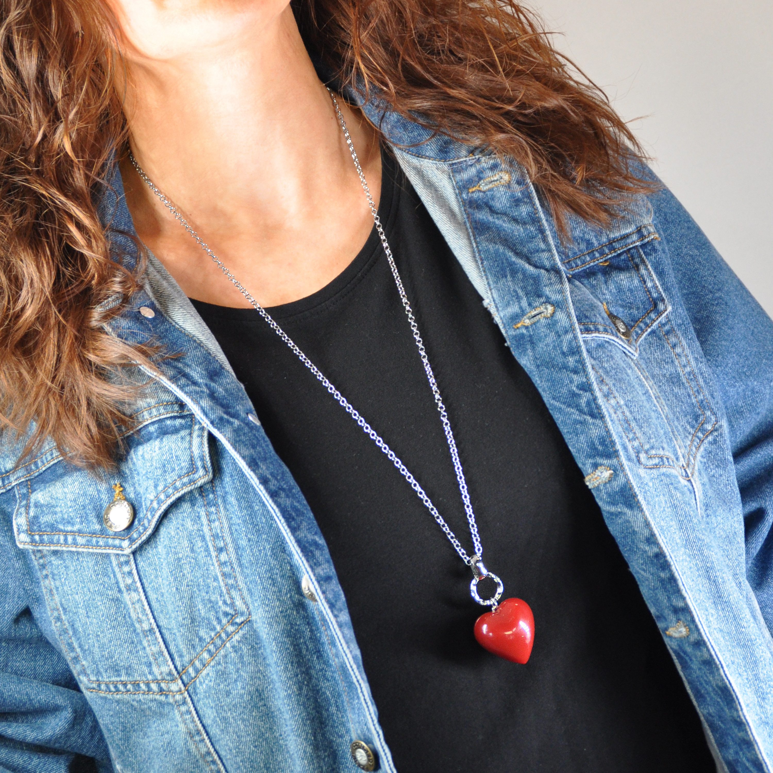 Firetti Hartketting Sieraden cadeau Big Red Heart