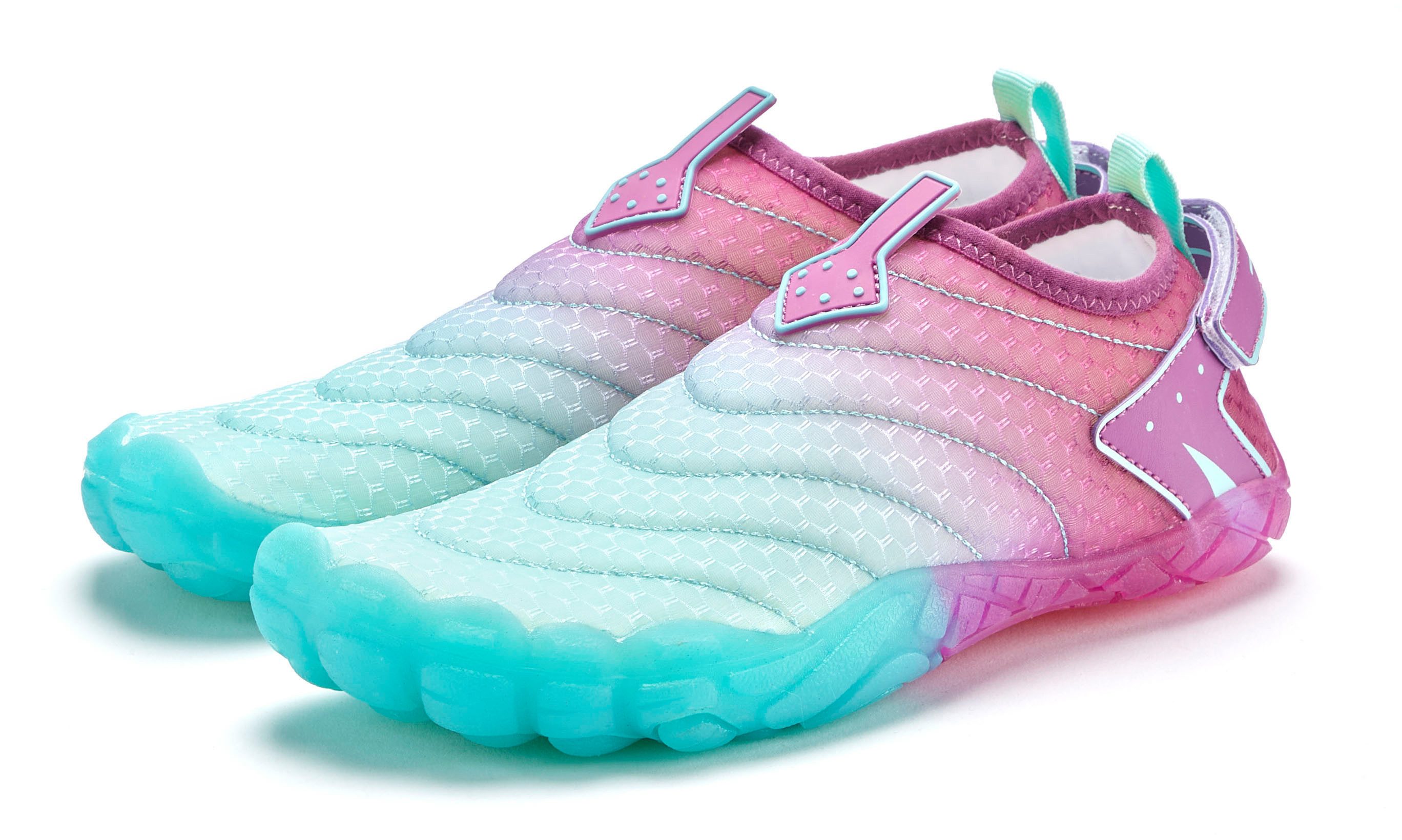 Venice Beach Waterschoenen lichte badslipper, slipper, waterschoen, flexibele zool unisex vegan watersport maat 43 EU blauw