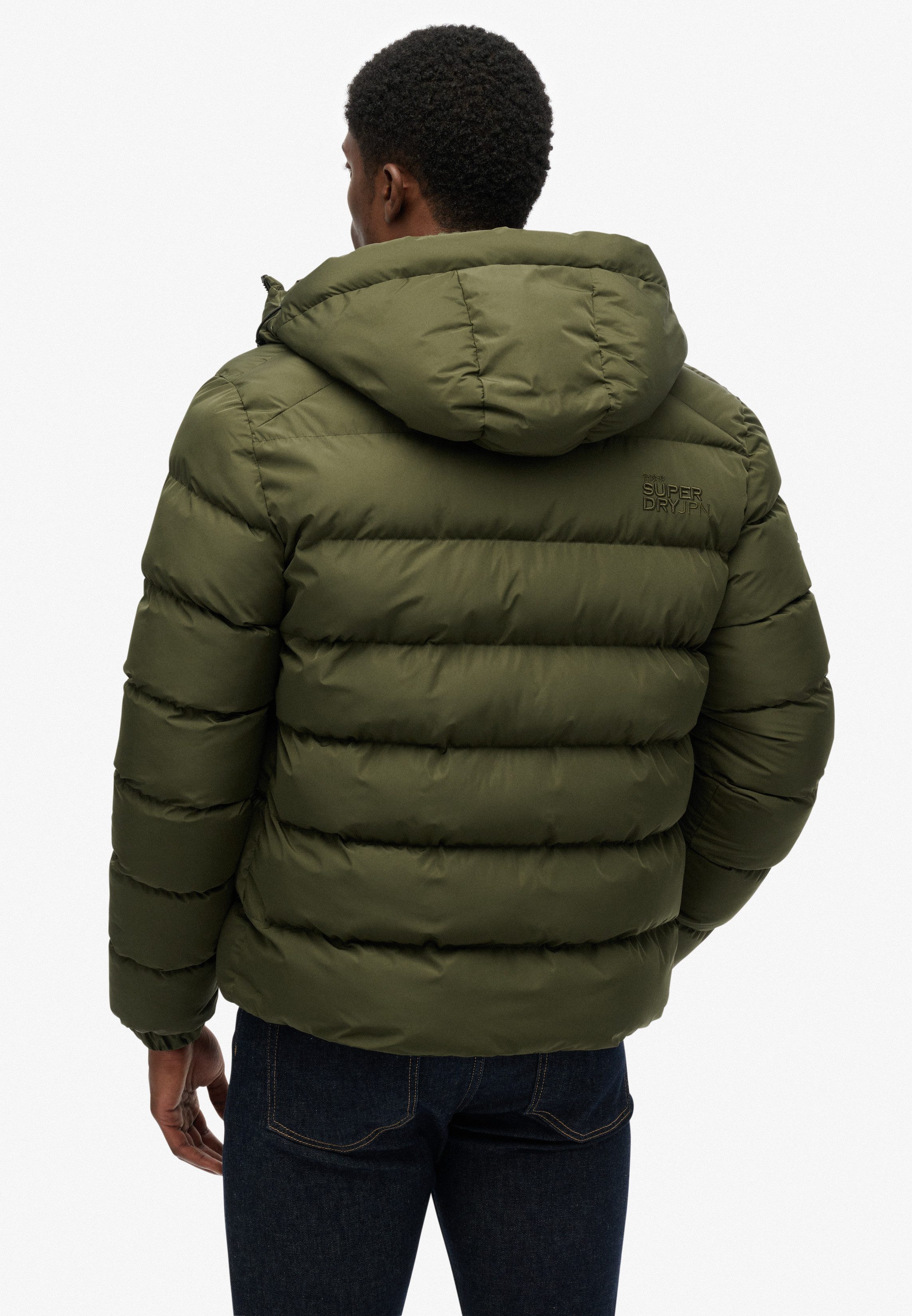 Superdry Gewatteerde jas HOODED SPORTS PUFFER JACKET