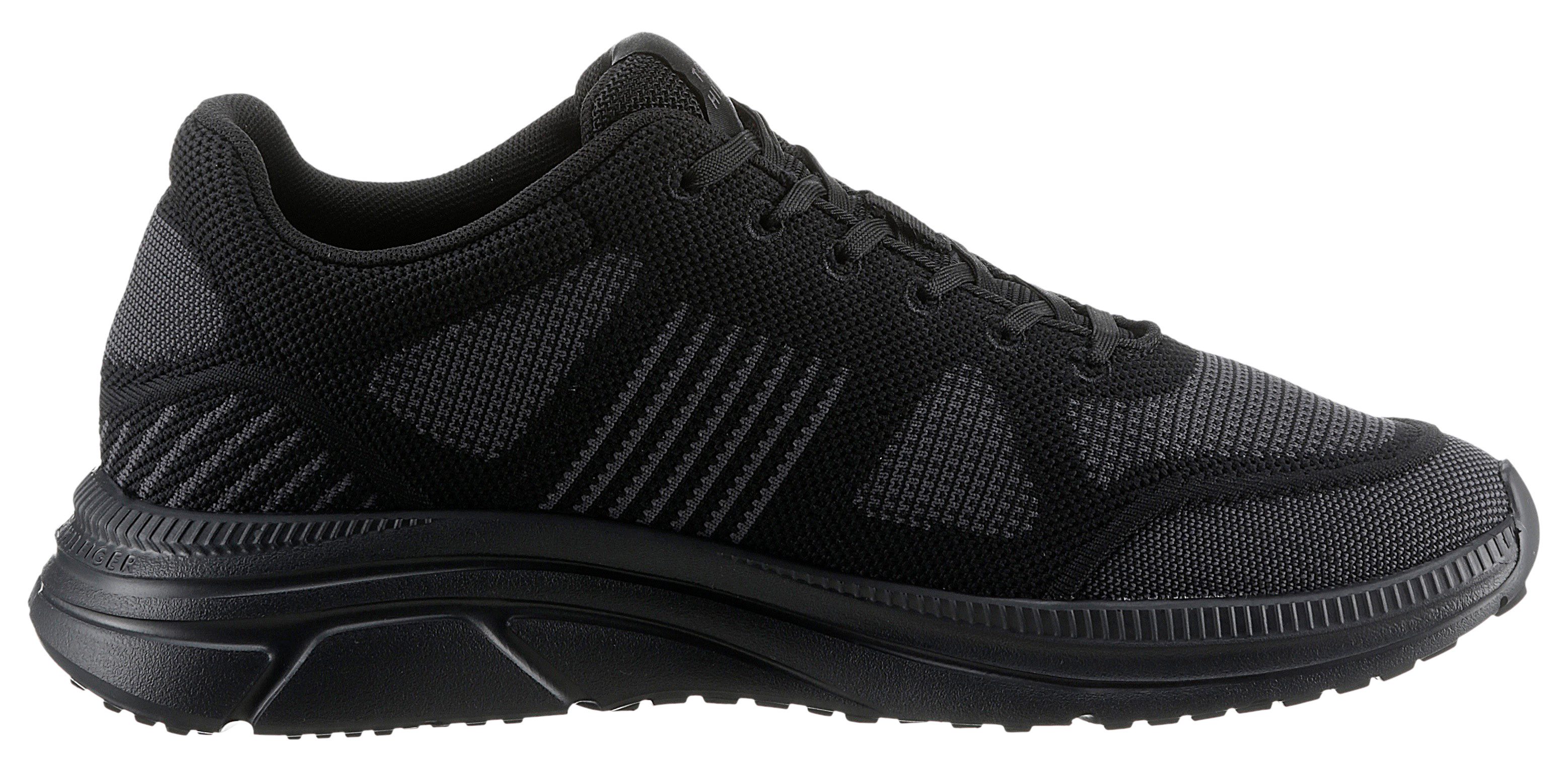 Tommy Hilfiger Sneakers MODERN RUNNER KNIT EVO ESS Vrijetijdsschoenen, lage schoen, veterschoen in comfortabele vorm