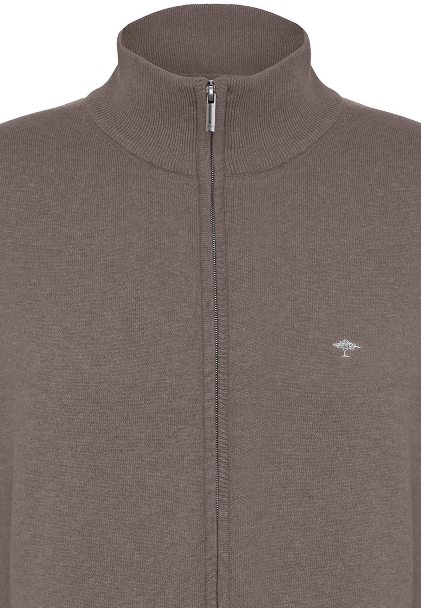 FYNCH-HATTON Vest met ritssluiting en logo-geborduurde details