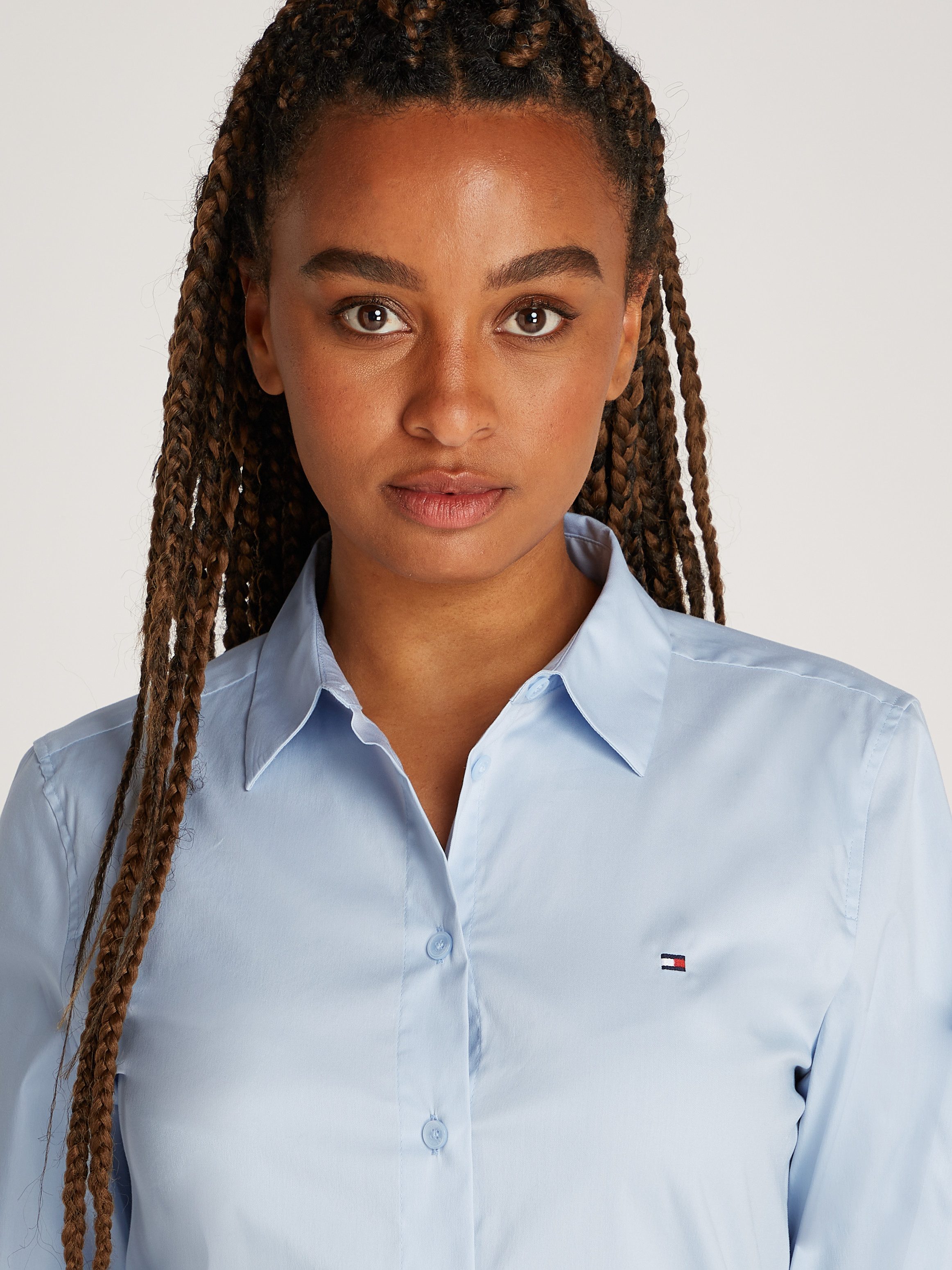 Tommy Hilfiger Overhemdblouse ESS POPLIN REGULAR SHIRT
