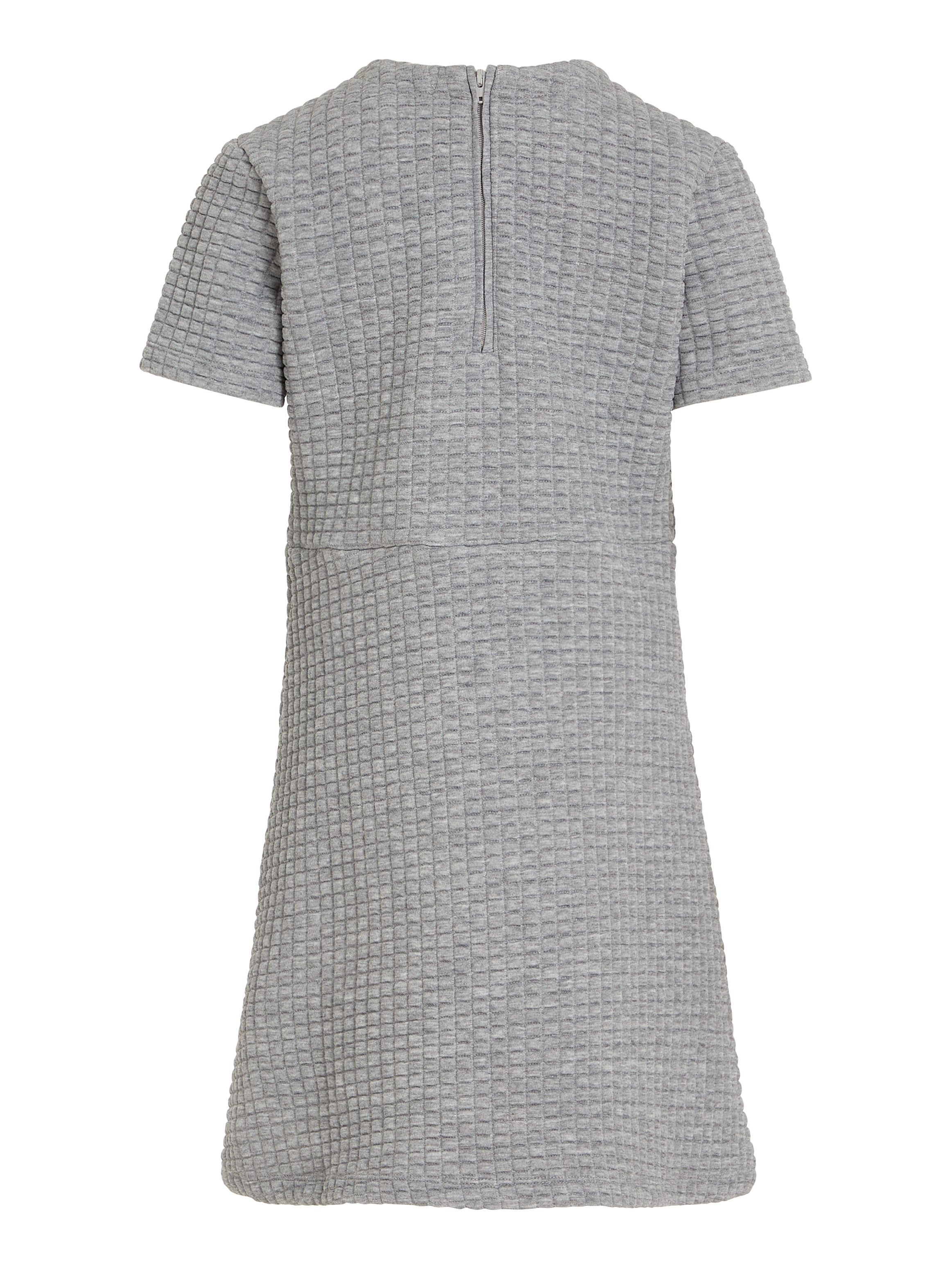 Calvin Klein Jerseyjurk JACQUARD QUILTED SS DRESS