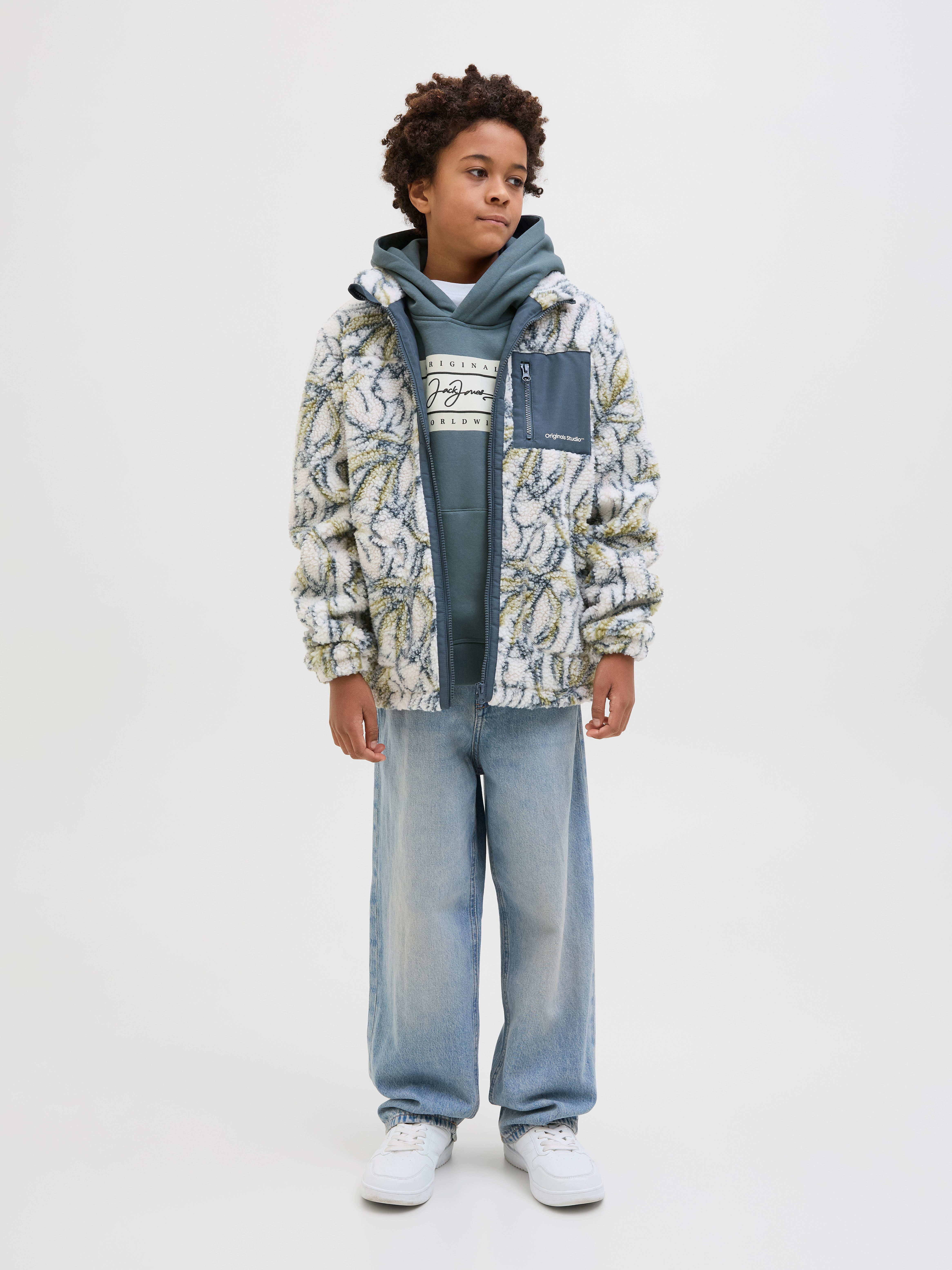 Jack & Jones Junior Hoodie JORFREDERIKSBERG BOX SCI SW.H SN UNB JNR