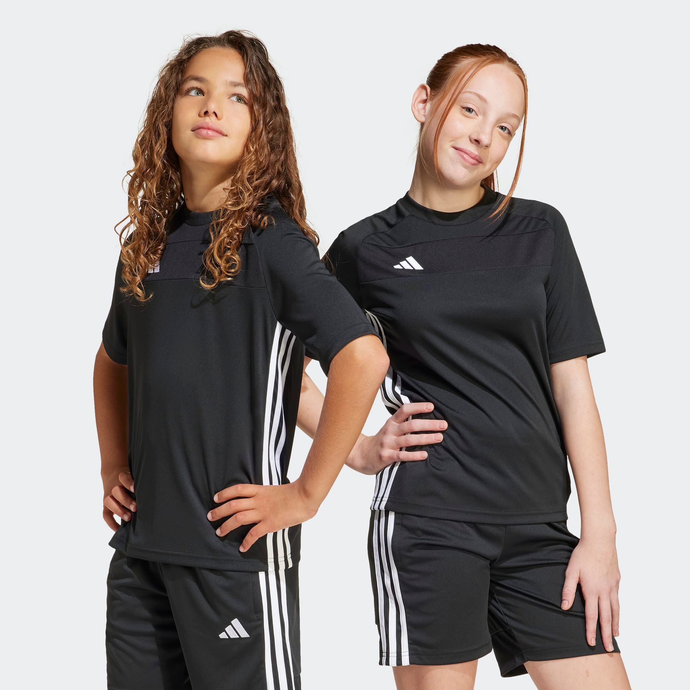 adidas Performance Voetbalshirt TIRO ES JSY Y jongens voetbalshirts maat 176 zwart