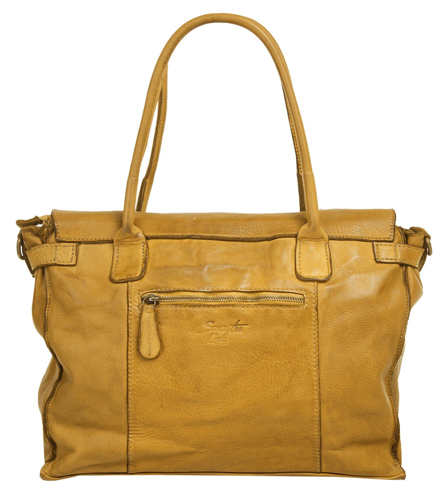 Samantha Look Shopper echt leer, made in italy