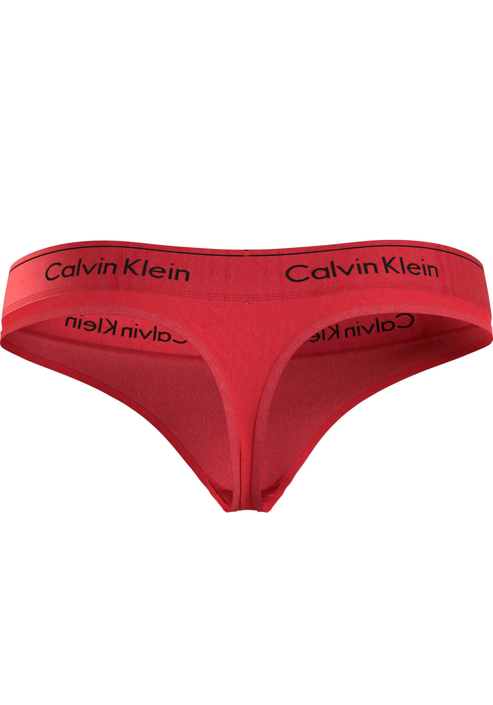 Calvin Klein T-string THONG (FF) in plus-size-maten