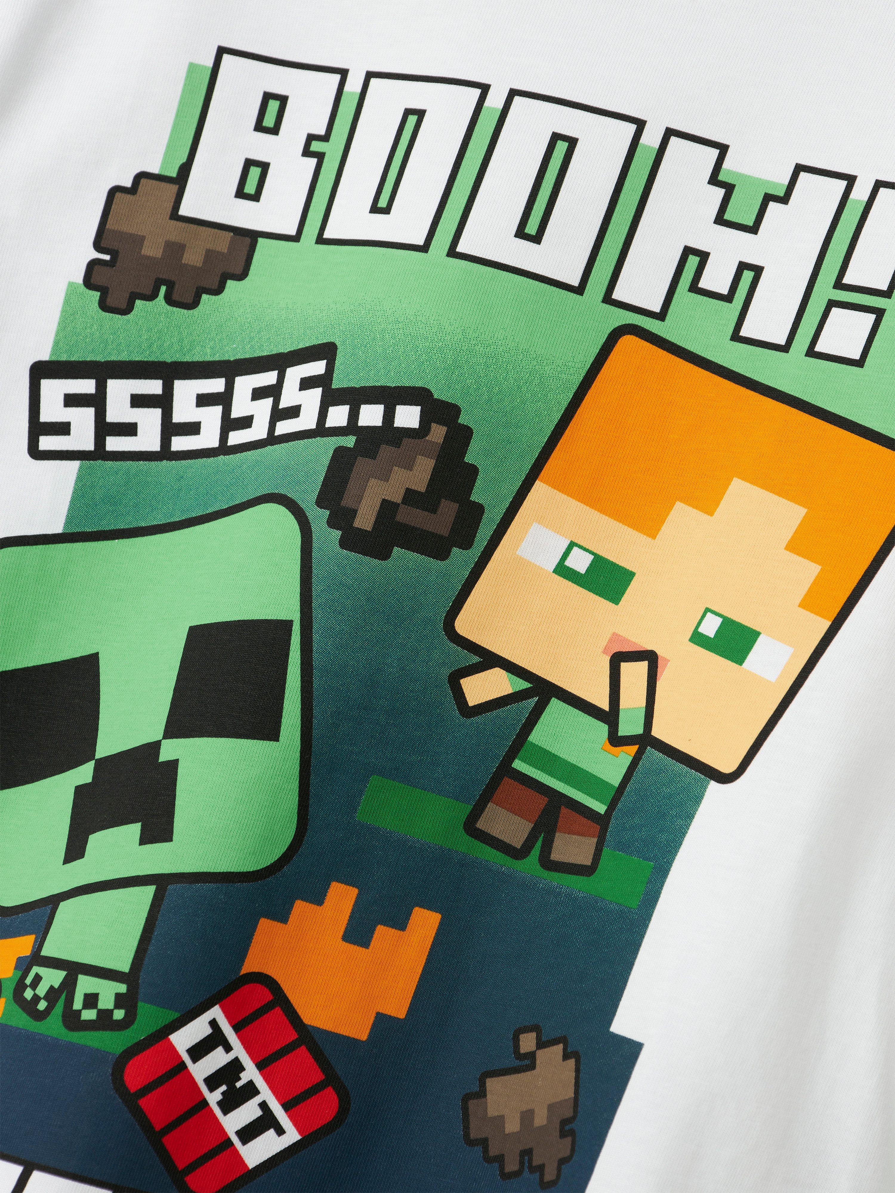 Name It Shirt met lange mouwen NKMAC MINECRAFT LS NREG TOP BOX NOOS BFU