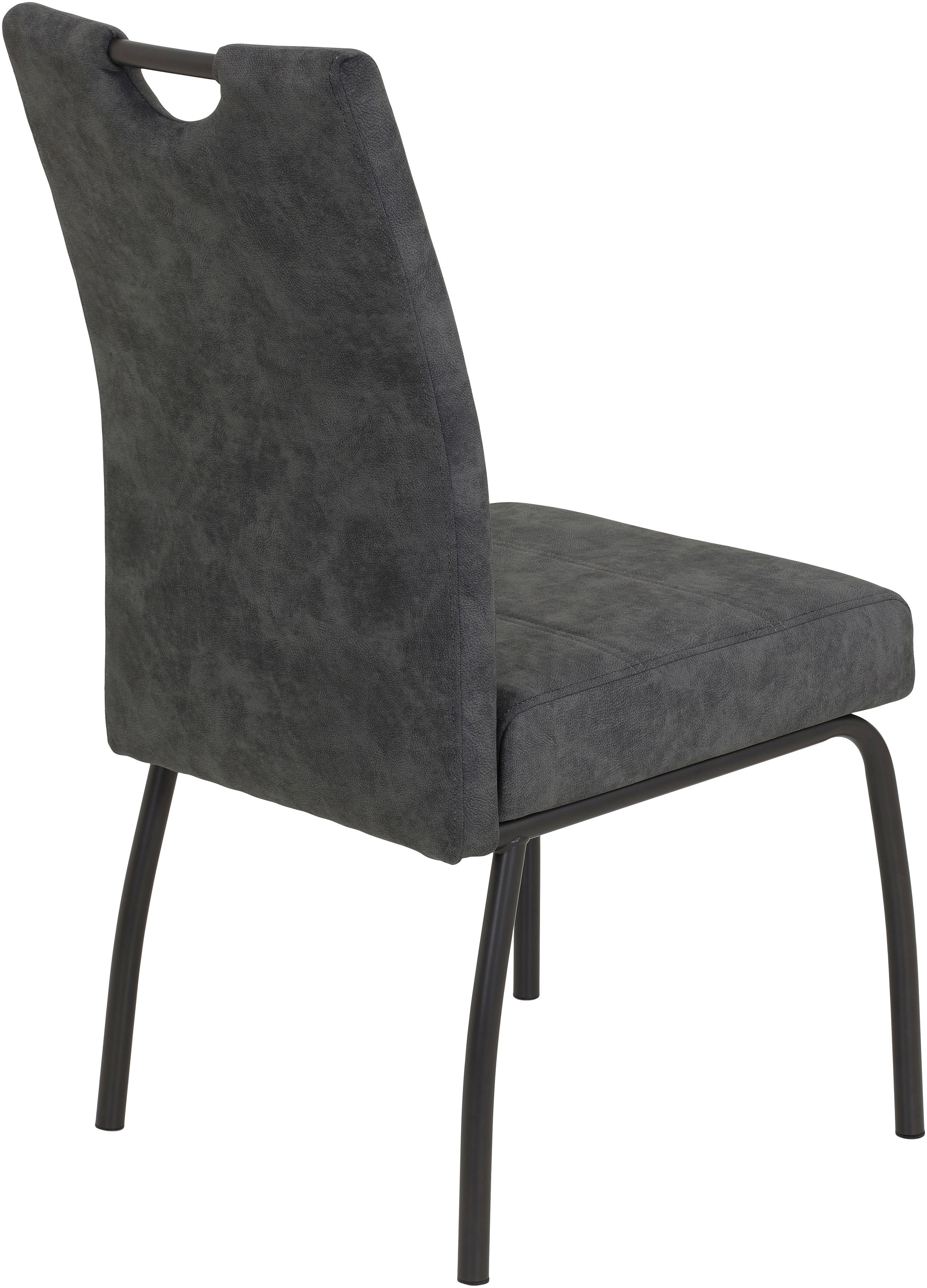 HELA Stoel met 4 poten Evelyn Comfortzitting met veren (set)