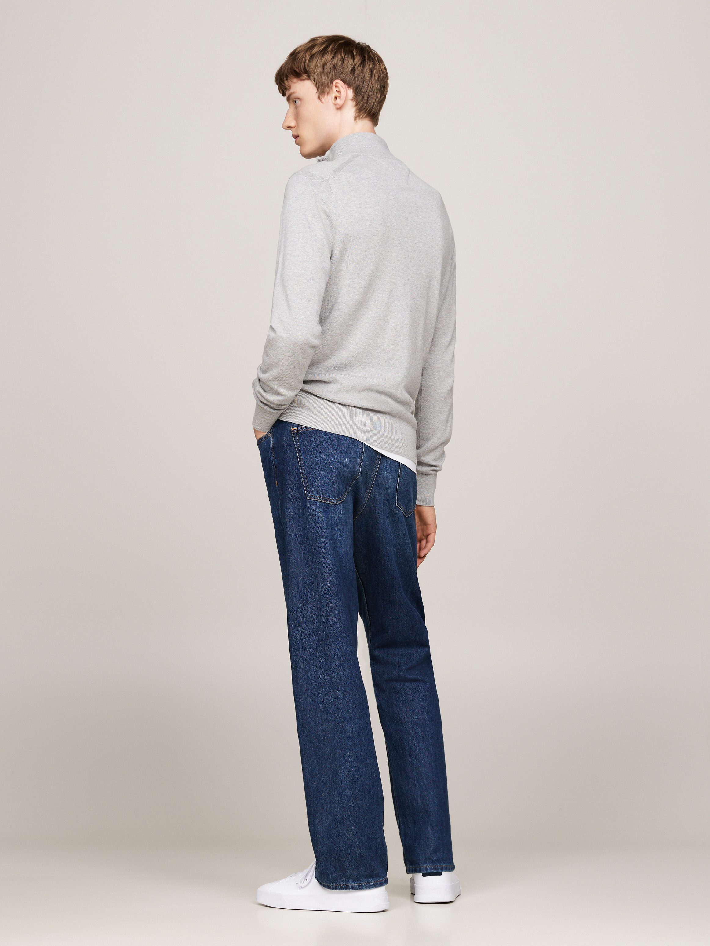 Tommy Hilfiger Cardigan PIMA ORG CTN CASHMERE ZIP THRU