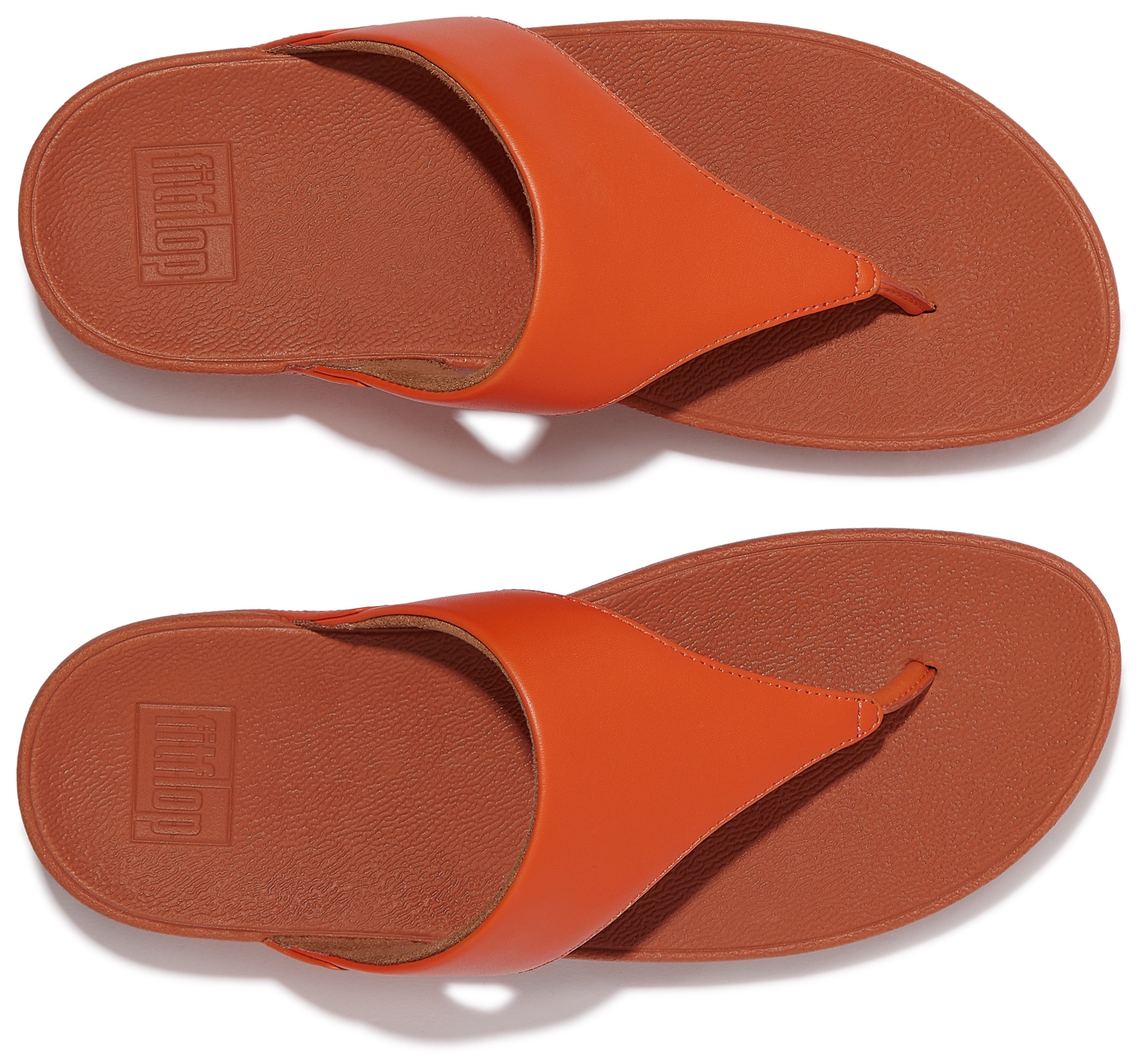 Fitflop Dianets LULU LEATHER TOEPOST , pool slides, pantoffel, badeschoen met sleehak