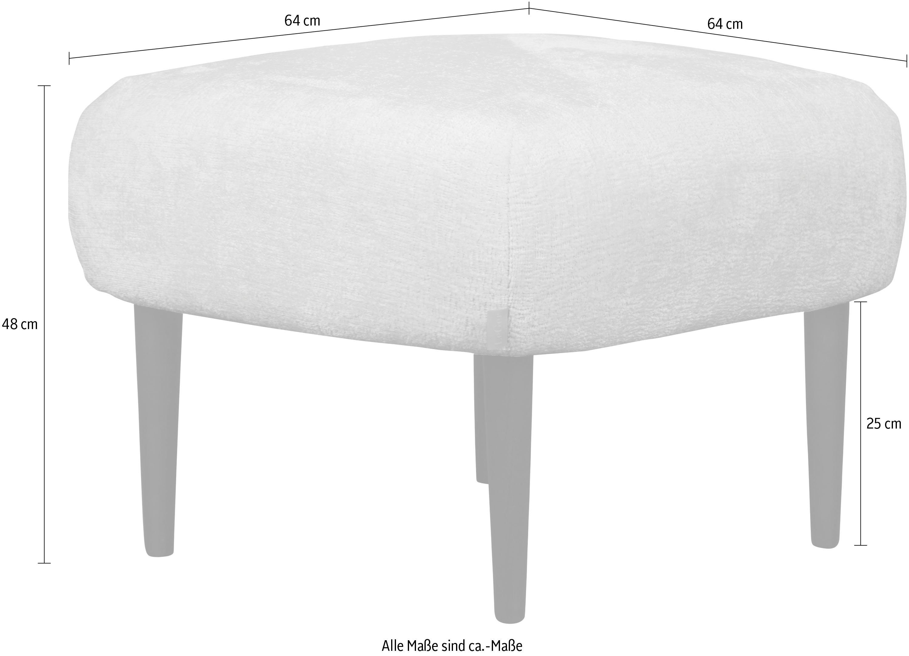 LeGer Home by Lena Gercke Hocker Dinah ppassend bij de fauteuil dinah