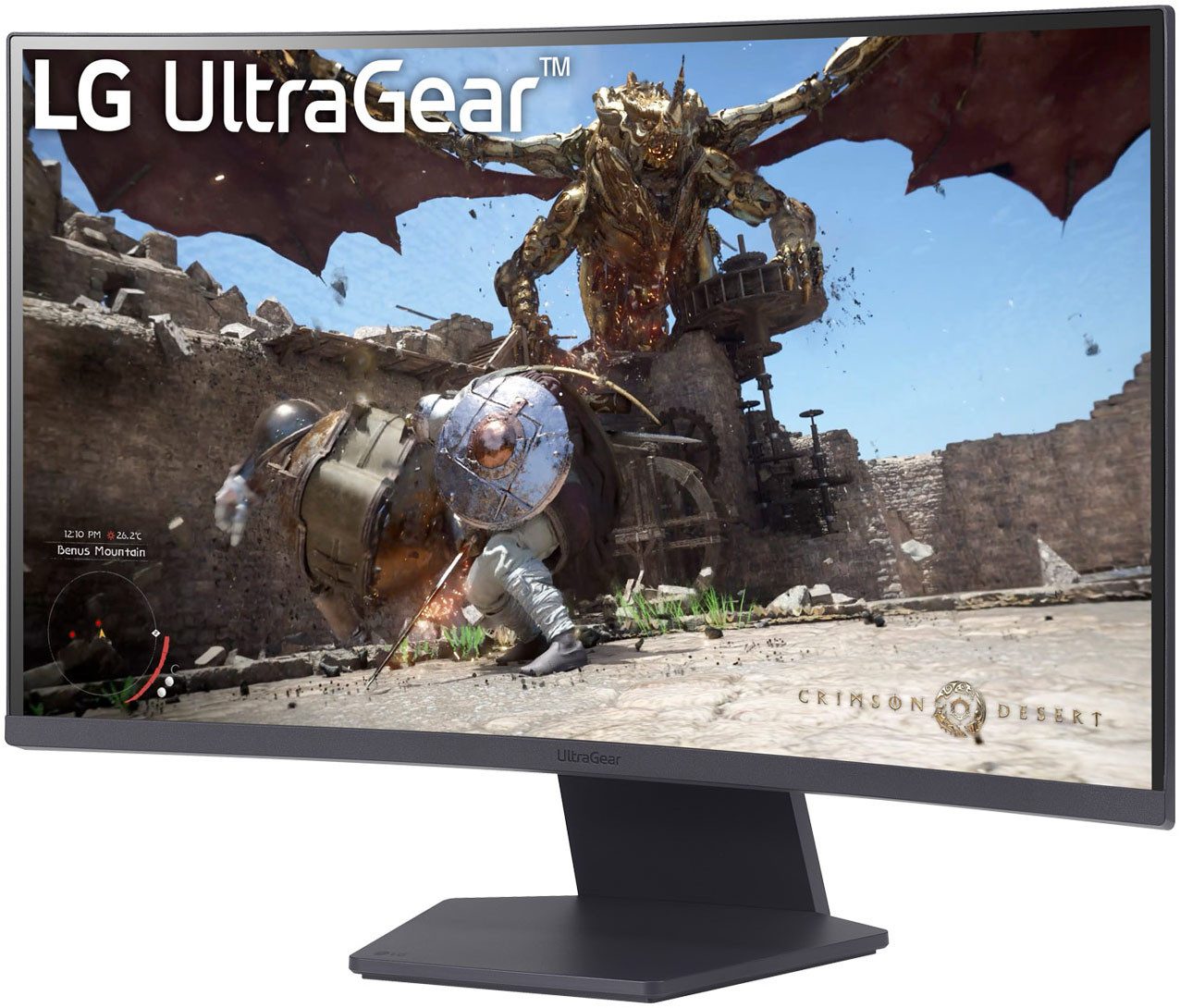 LG Curved-gaming-monitor 27GS60QX, 68 cm / 27", QHD