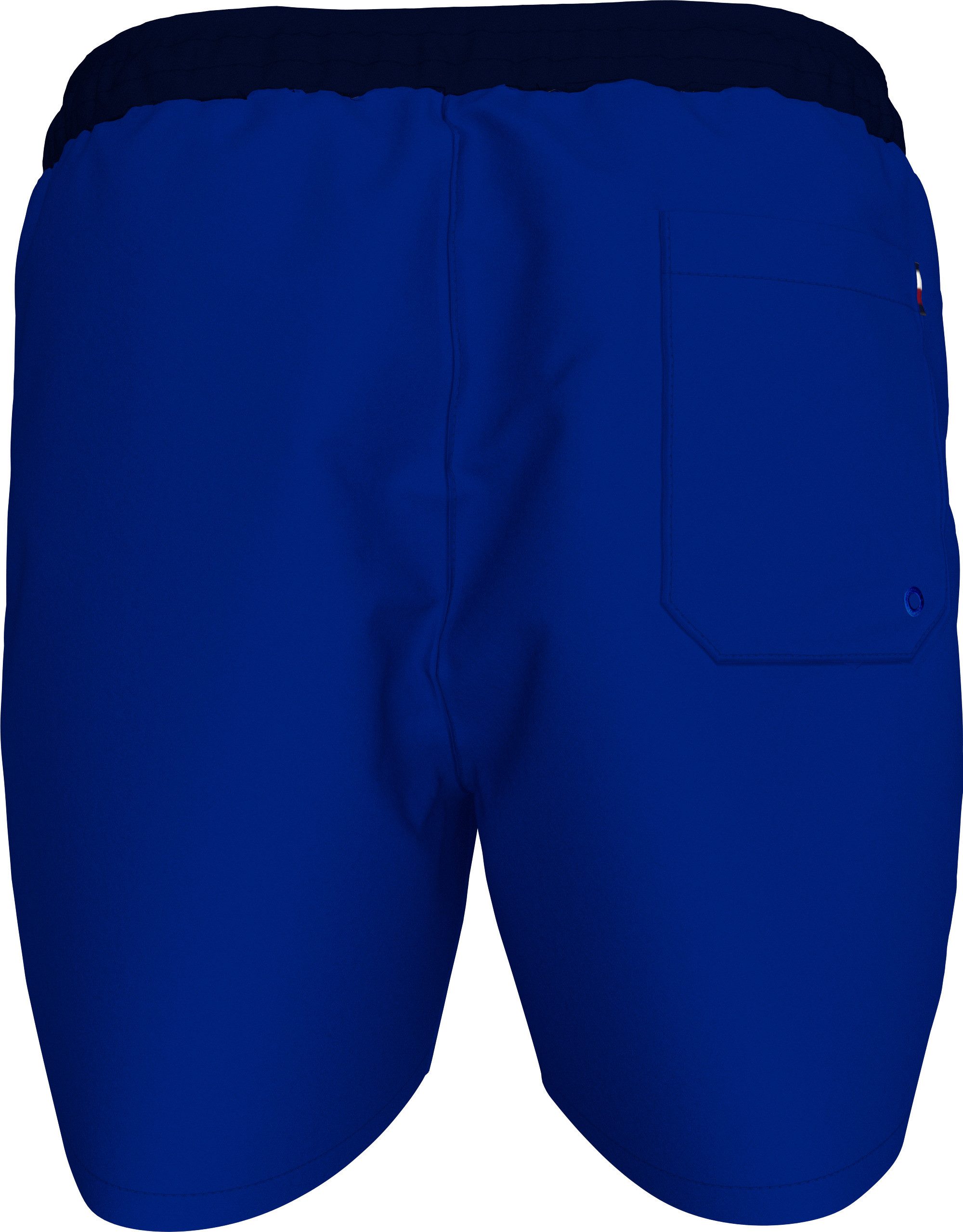 Tommy Hilfiger Swimwear Zwemshort MEDIUM DRAWSTRING met logo-patch, met contrasterende band