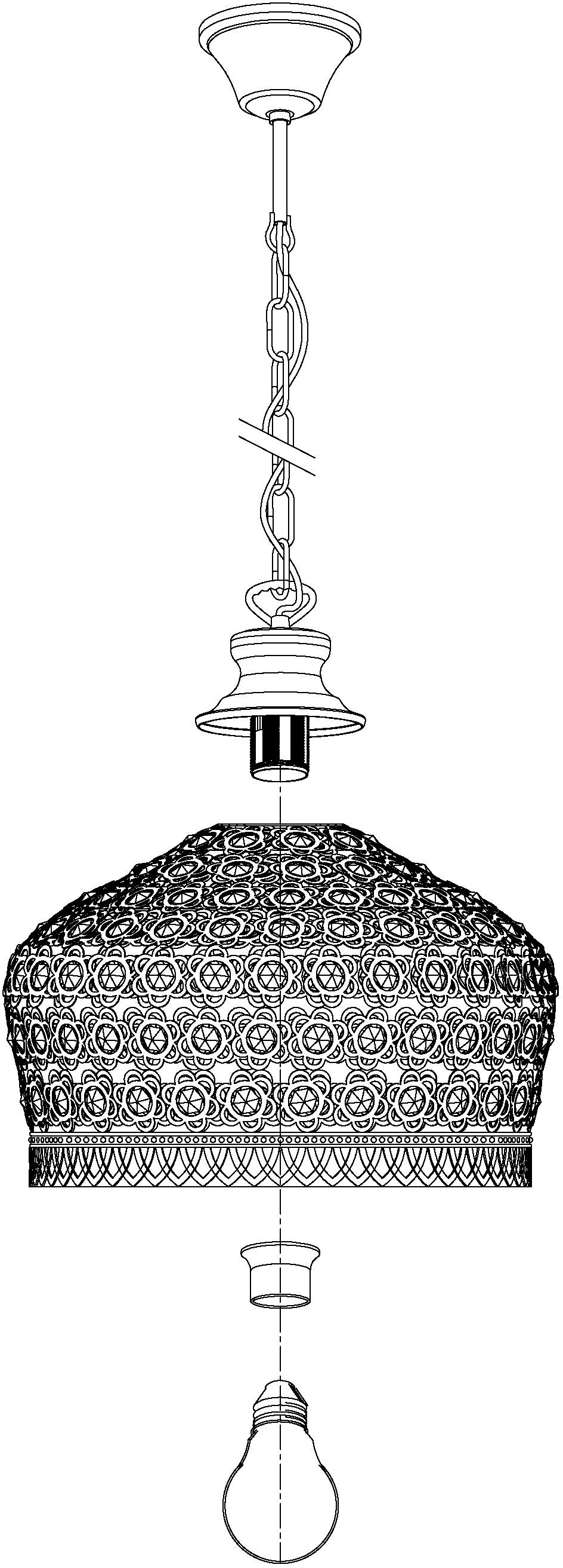 EGLO Hanglamp JADIDA Hanglicht, hanglamp