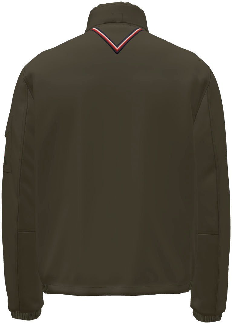 Tommy Hilfiger Outdoorjack RWB REGATTA JACKET in hoog gesloten ontwerp