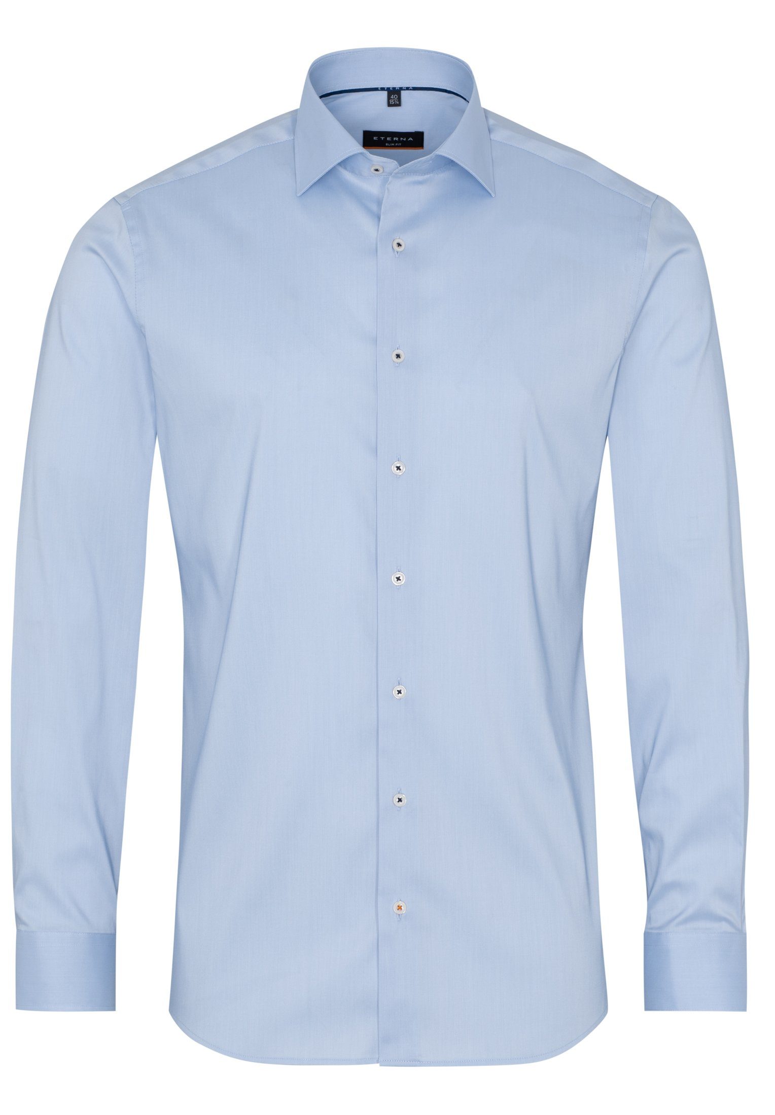 Eterna Overhemd met lange mouwen Slim fit EASY IRON (gemakkelijk te strijken)