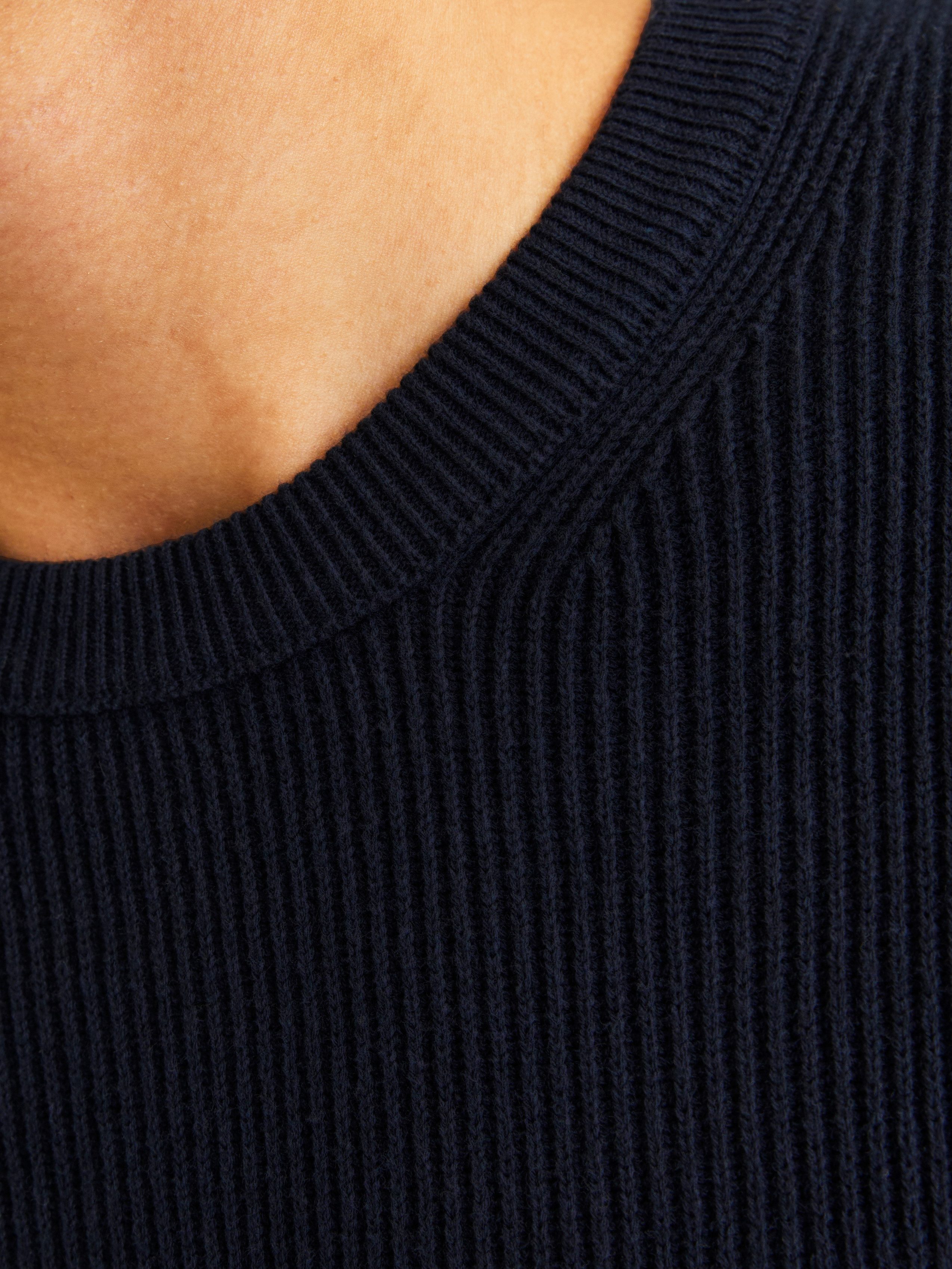 Jack & Jones Trui met ronde hals JJEPERFECT – Trui met onderhoudsvriendelijke kwaliteit structure fit