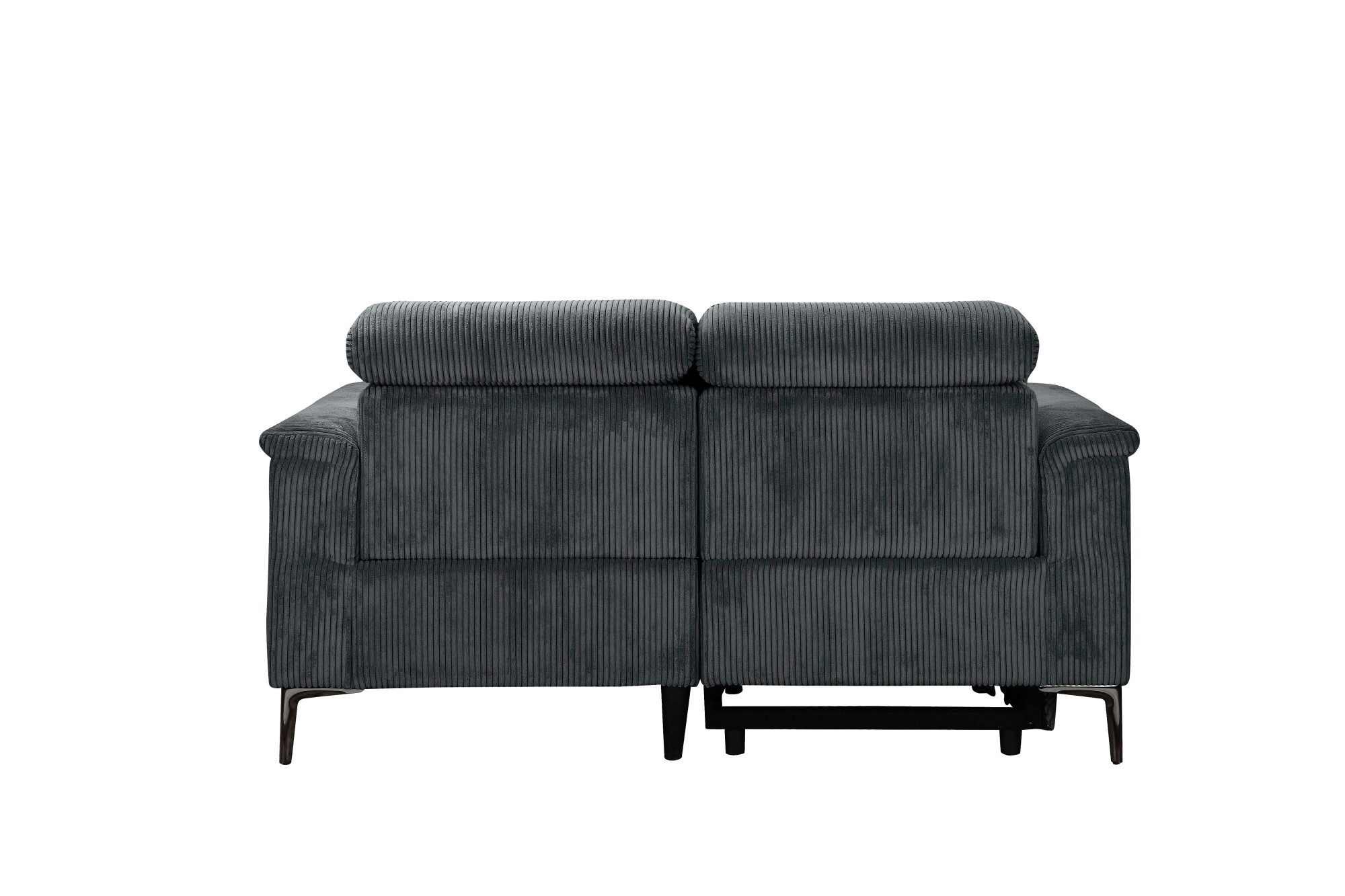 Places of Style 2-zitsbank Lund in Cord, met handmatige of elektrische