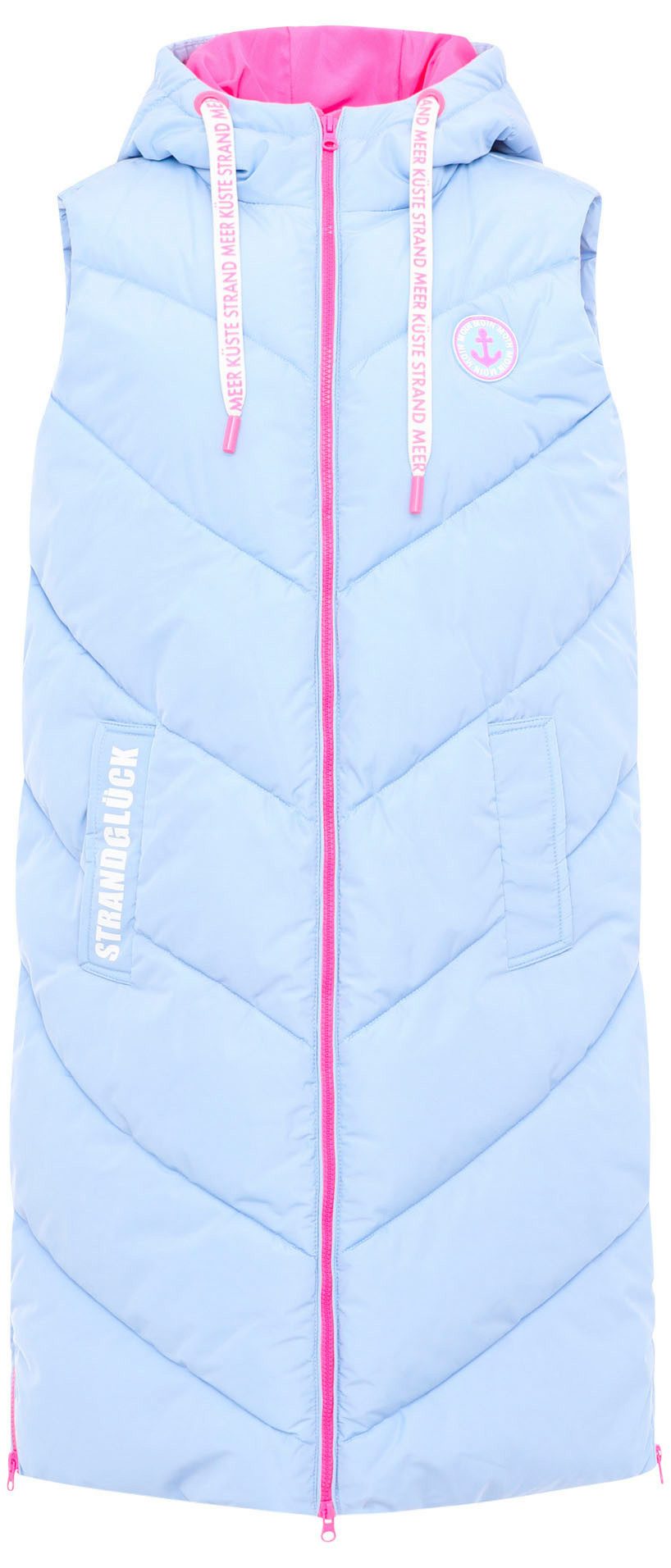 Zwillingsherz Bodywarmer Strandgeluk