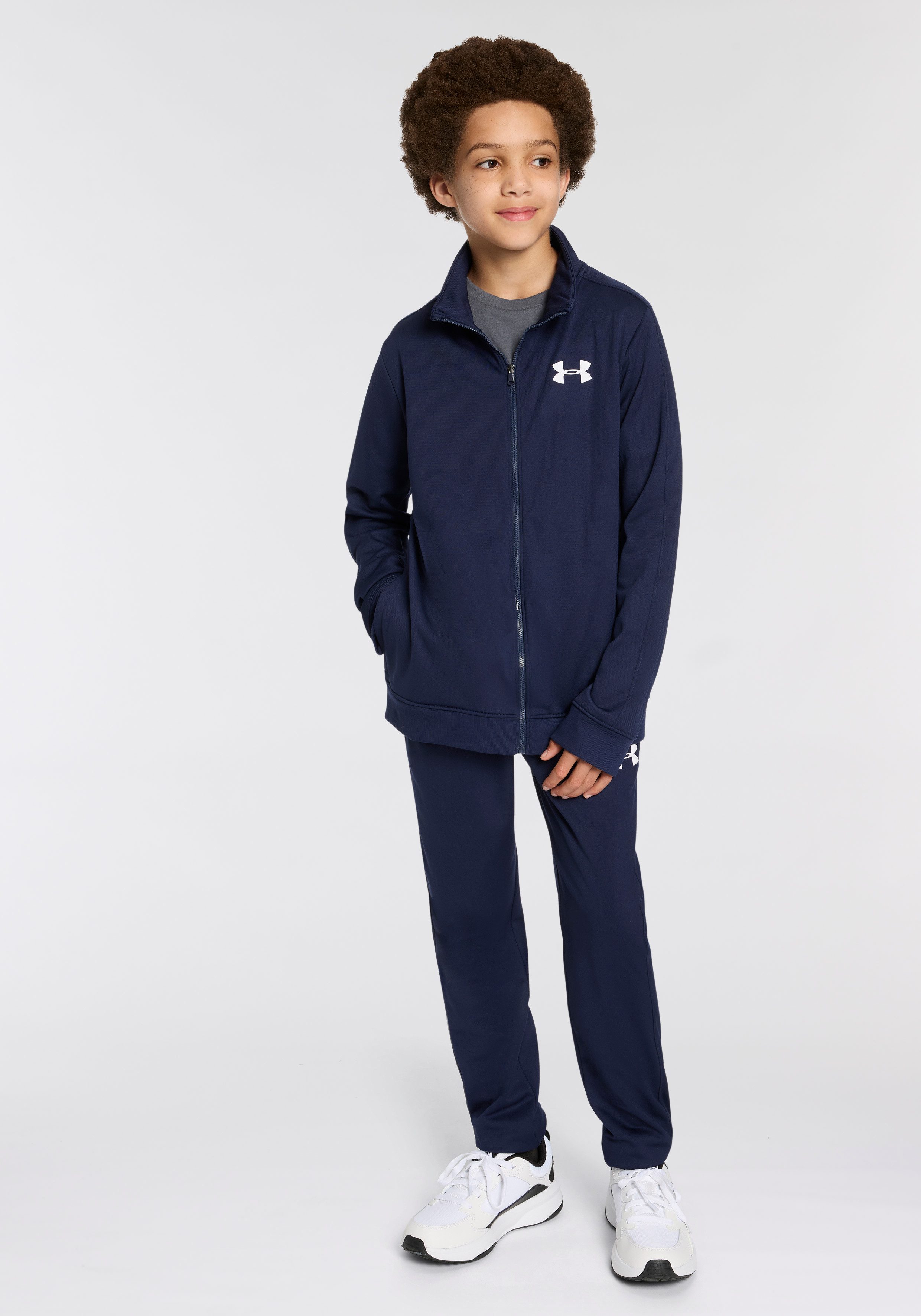 Under Armour® Trainingspak UA RIVAL KNIT TRACKSUIT Voor kinderen - binnenmateriaal zacht opgeruwd (1-delig)