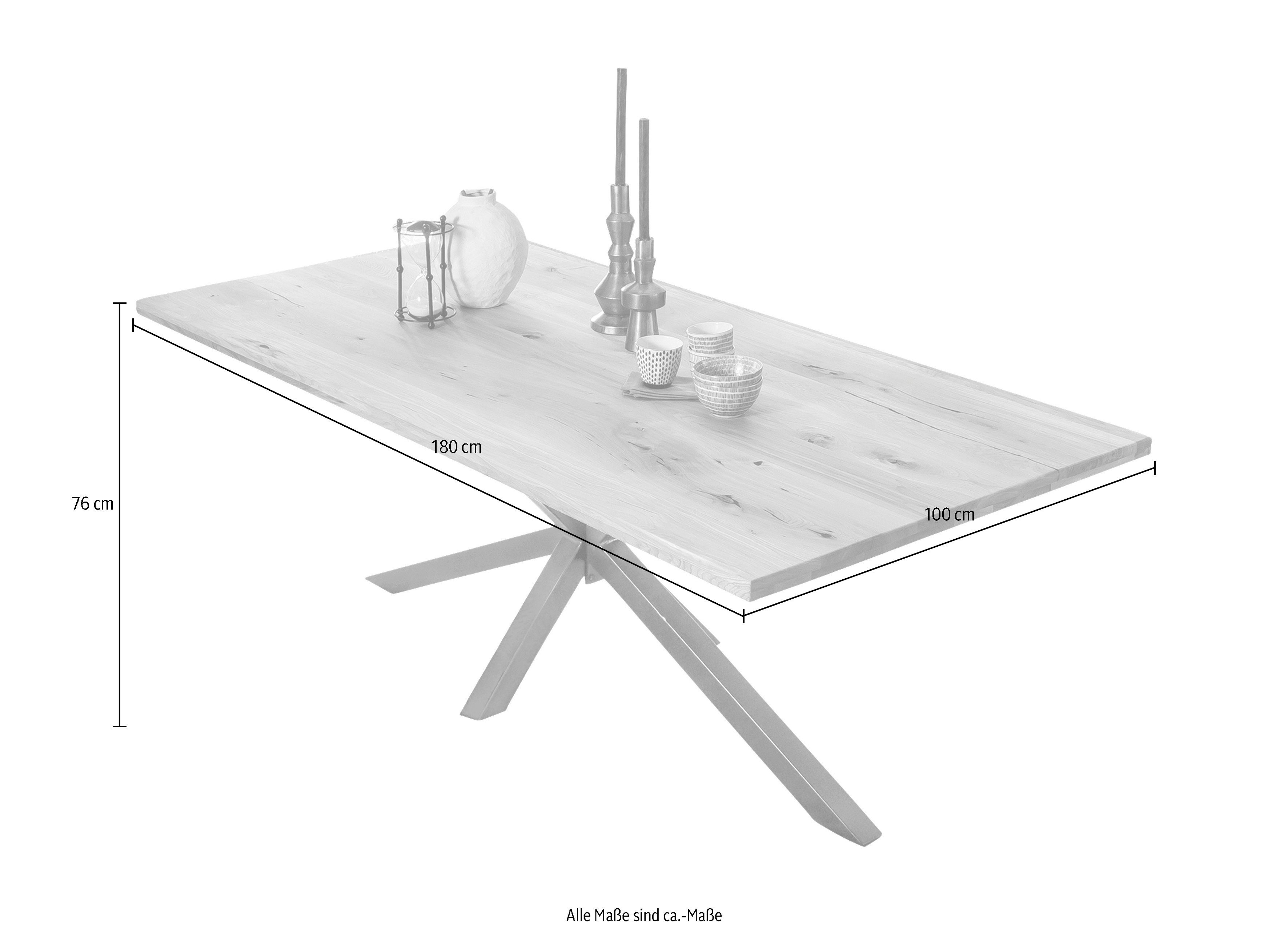 SIT Eettafel Sterrenlijst in antieke look
