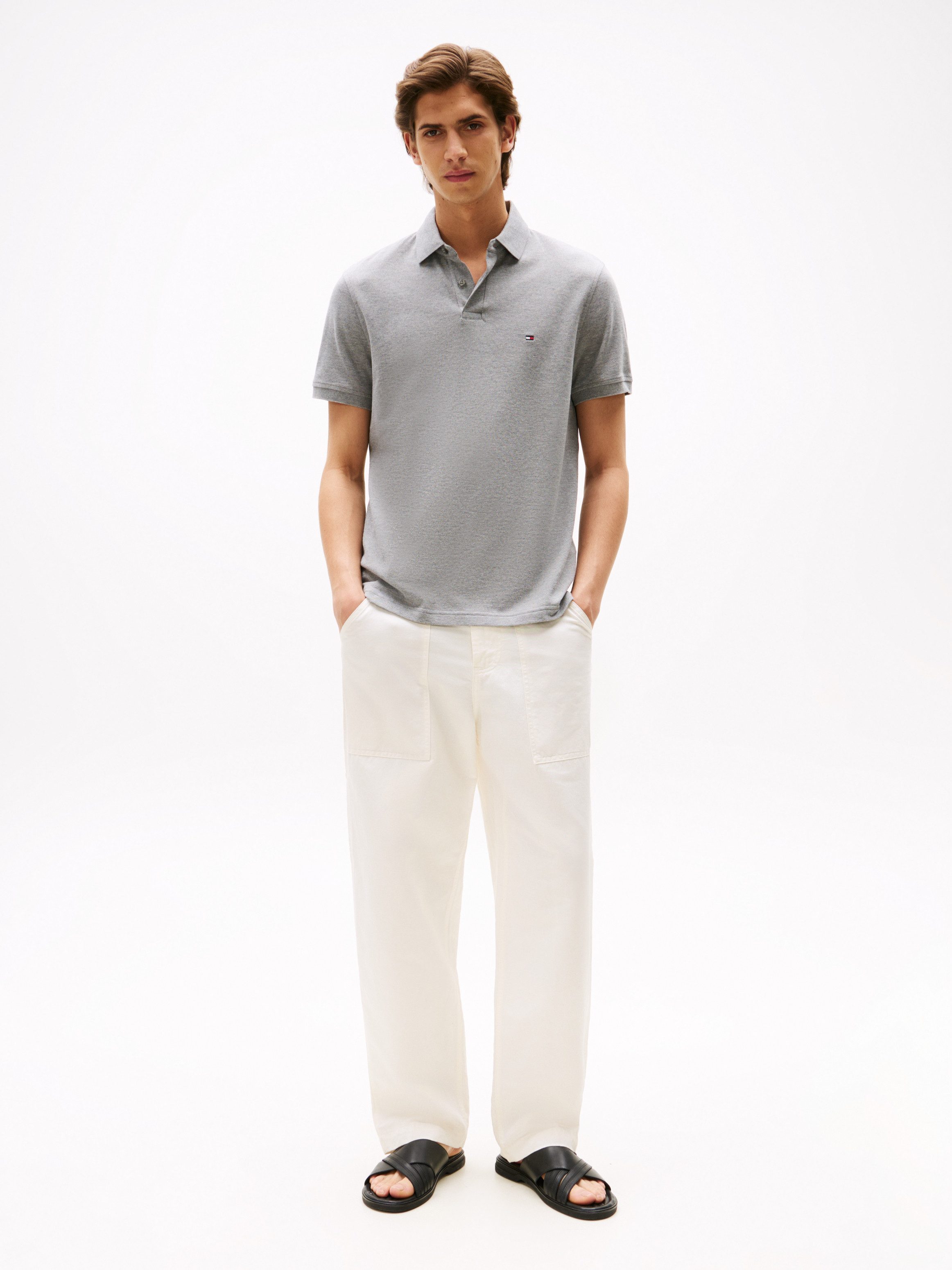 Tommy Hilfiger Poloshirt 1985 REGULAR POLO met tommy hilfiger contraststrepen in de kraag