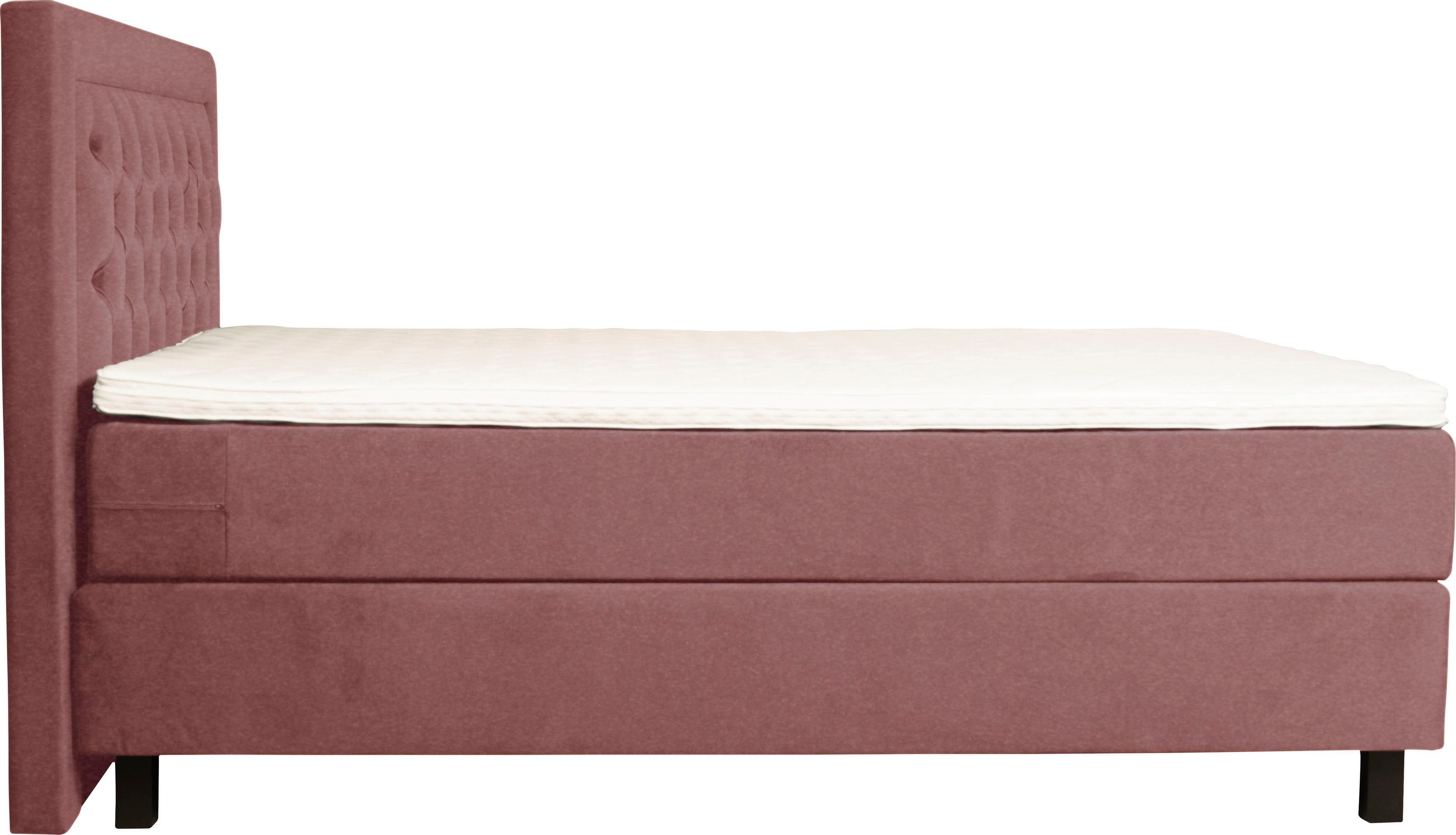 Leonique Boxspring JEANNE incl. topmatras met pocketveringsmatras