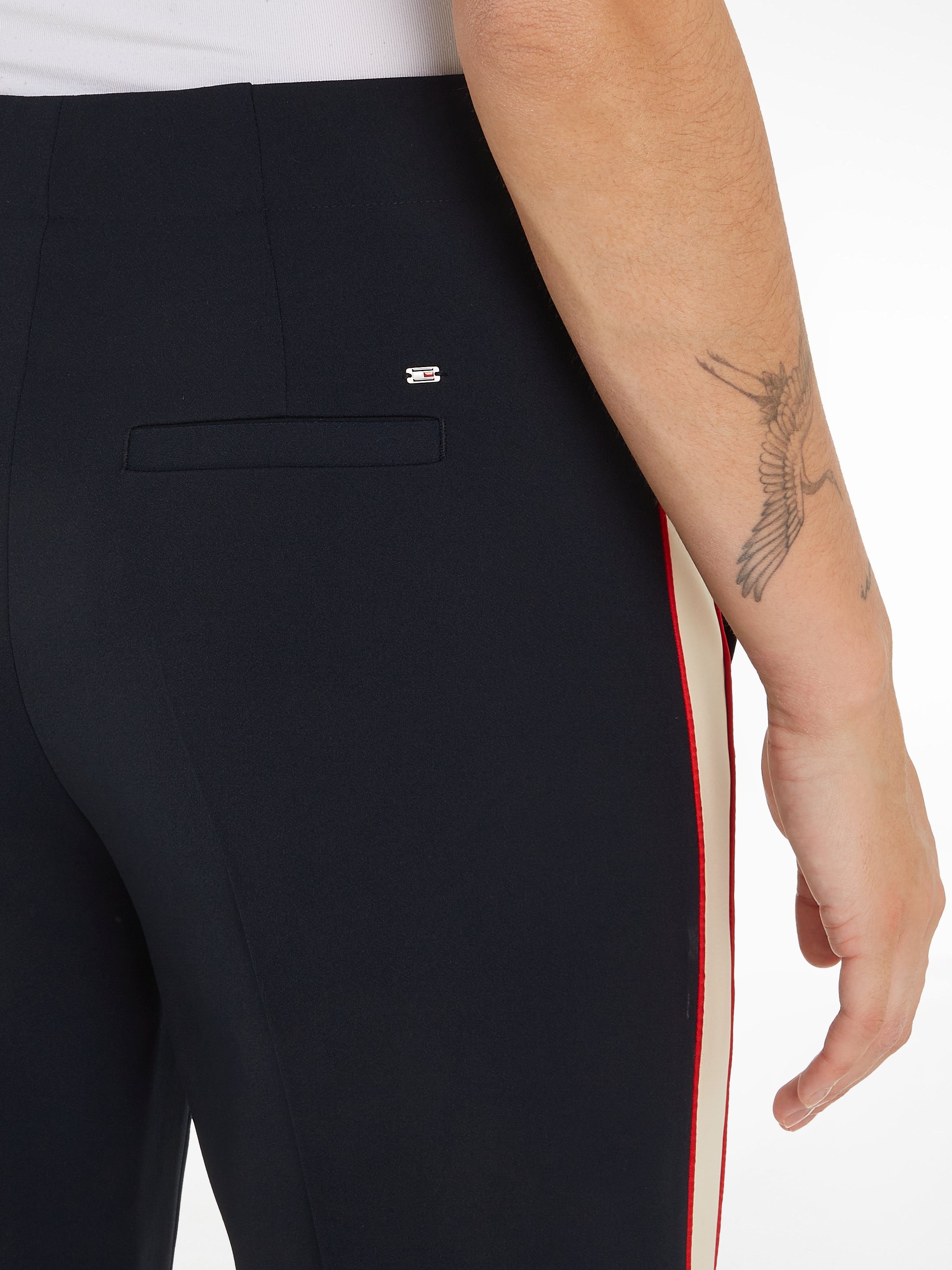 Tommy Hilfiger Geweven broek COLOR BLOCK SLIM STRAIGHT PANT